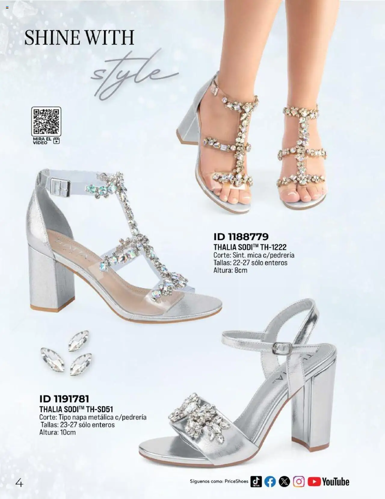 Nuevas ofertas de Price Shoes válidas en toda la República Mexicana desde el 05.05.2025. ¡Encuentra las mejores ofertas en Price Shoes catálogo Todo En 1 2025! | Página: 4 | Productos: Video