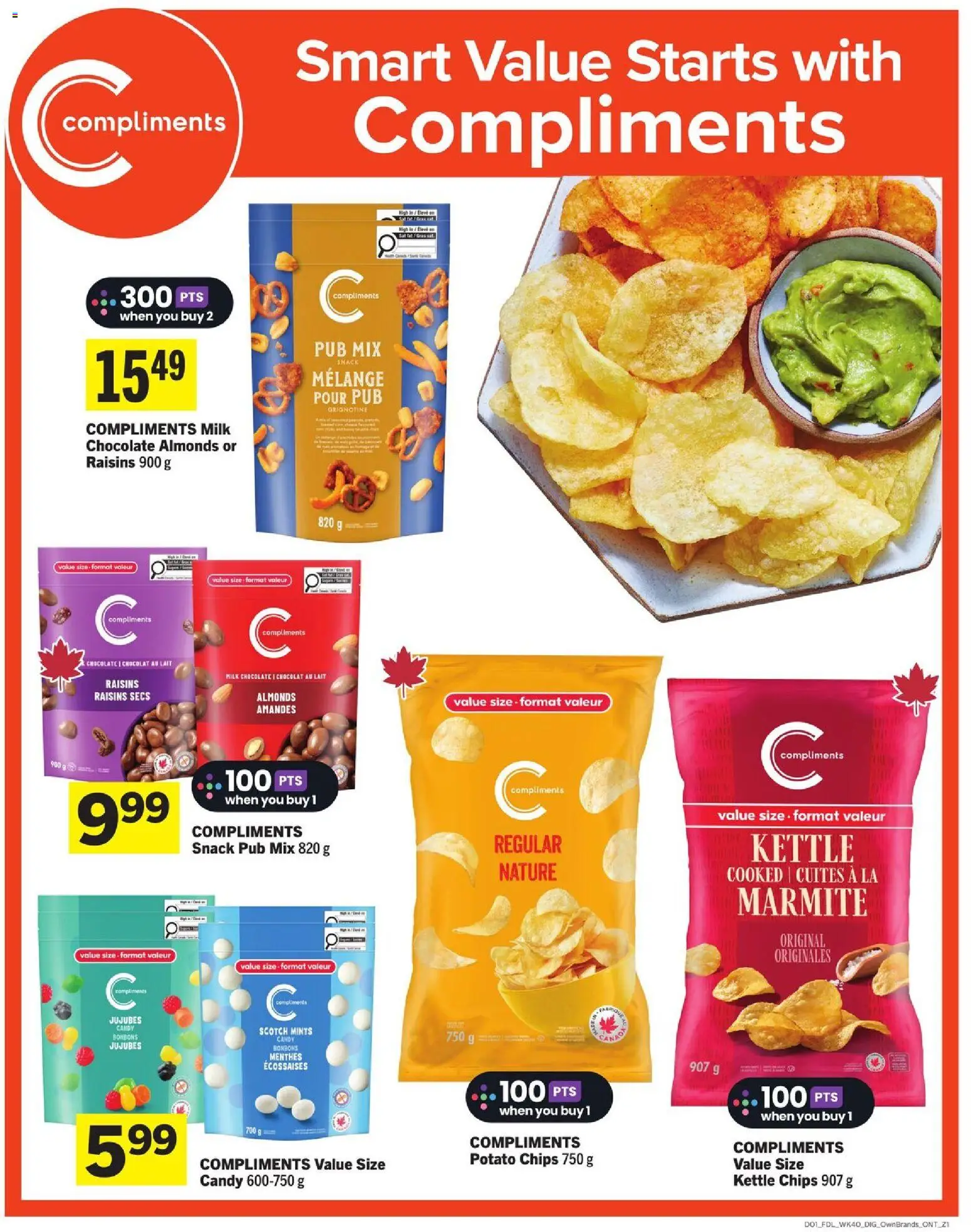 Foodland flyer valid from 29.01.2026 | Page: 5 | Products: Chips, Kettle, Milk, Chocolate