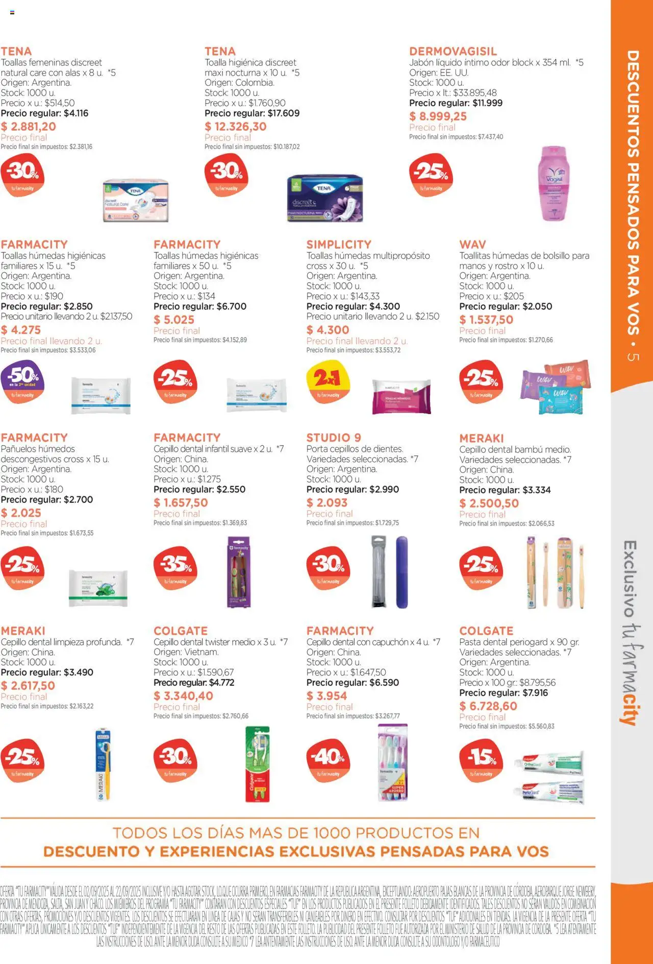 Farmacity catálogo │ válido desde el 02.09.2025 | Página: 5