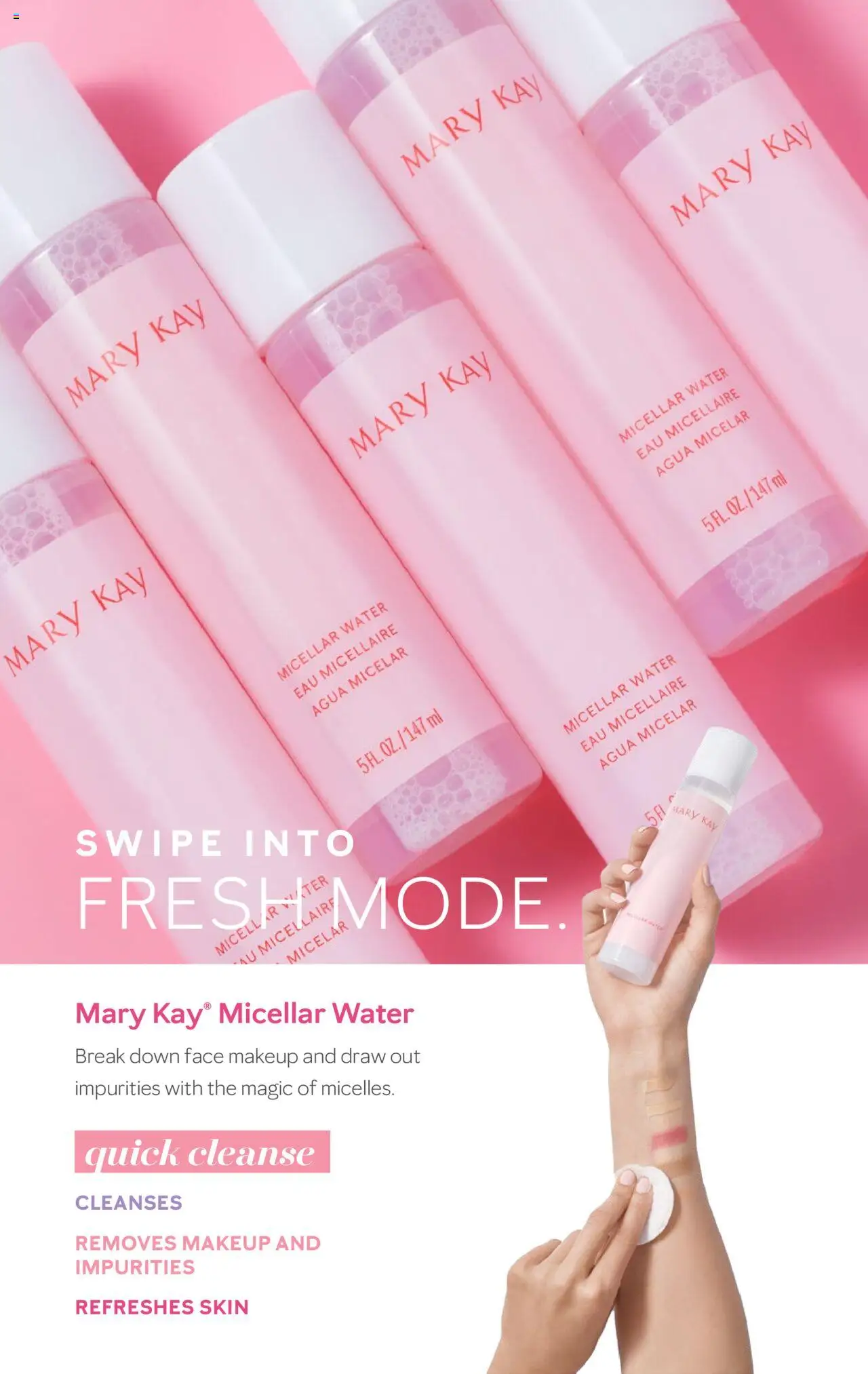 Mary Kay Skin Care 101 - valid from 16.09.2025 | Page: 23 | Products: Micellar water, Water
