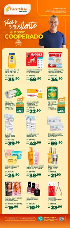 Cooper - Ofertas Farmácia Dia do Cliente - Pré-Visualização do folheto da loja Cooper, válido de 12.09.2025
