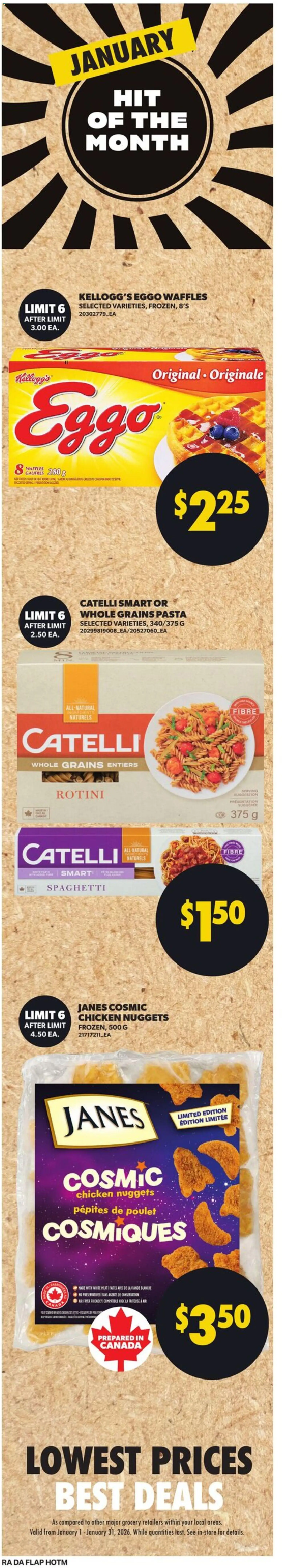 Atlantic Superstore flyer valid from 22.01.2026 | Page: 9 | Products: Pasta, Fryer, Chicken