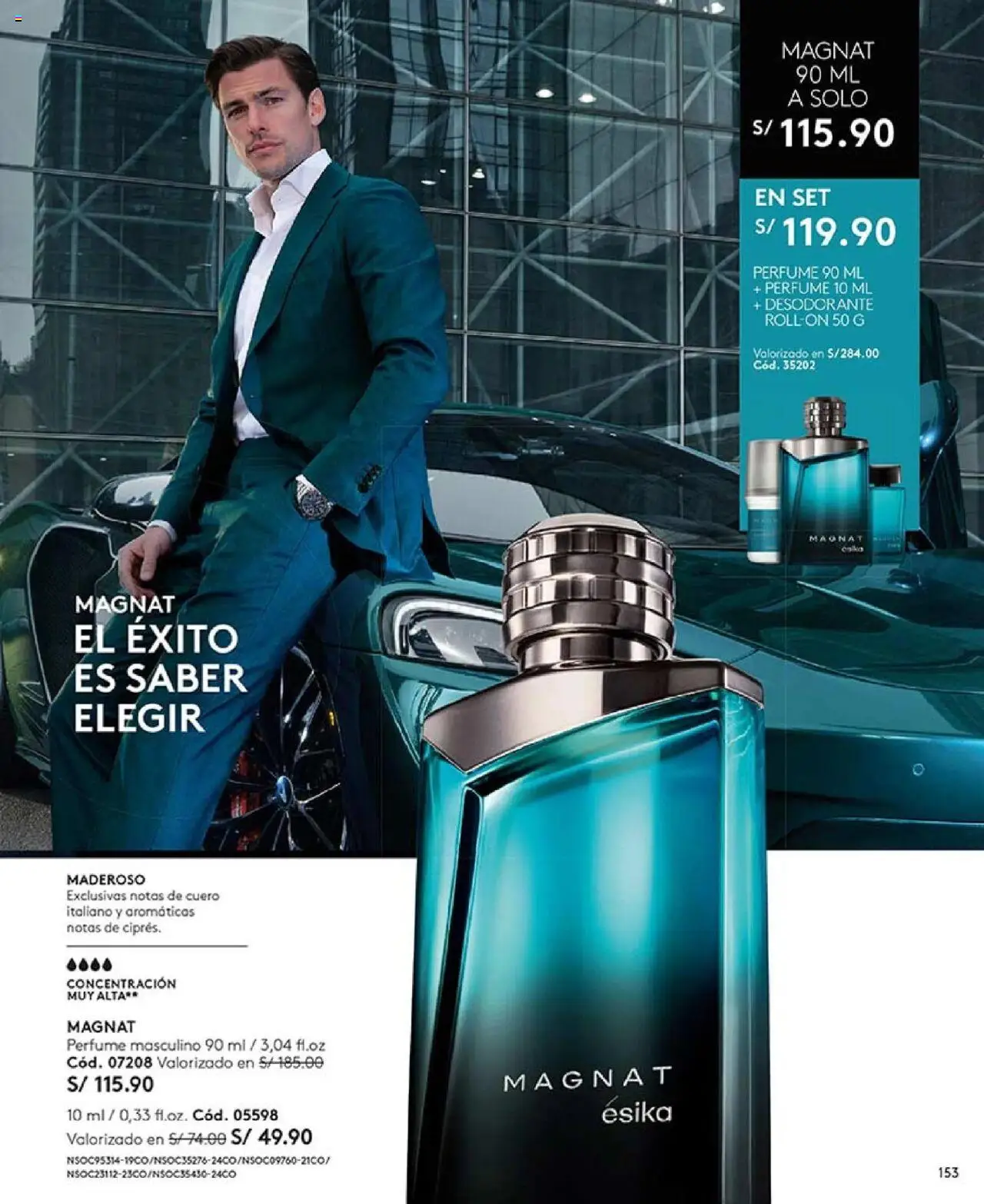 Catálogo Ésika válido desde 29.07.2025 | Página: 153 | Productos: Desodorante, Perfume