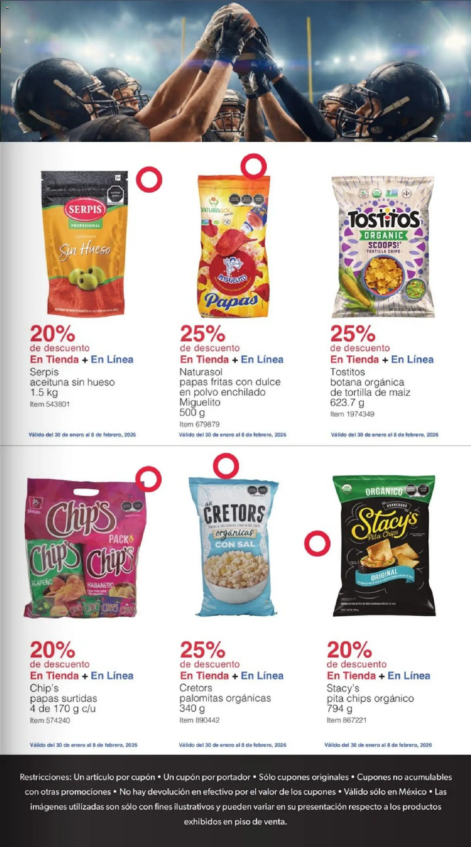Nuevas ofertas de Costco válidas en toda la República Mexicana desde el 18.01.2026. ¡Encuentra las mejores ofertas en Costco catálogo Super Domingo 2026! | Página: 7 | Productos: Maíz, Sal, Papas fritas, Polvo