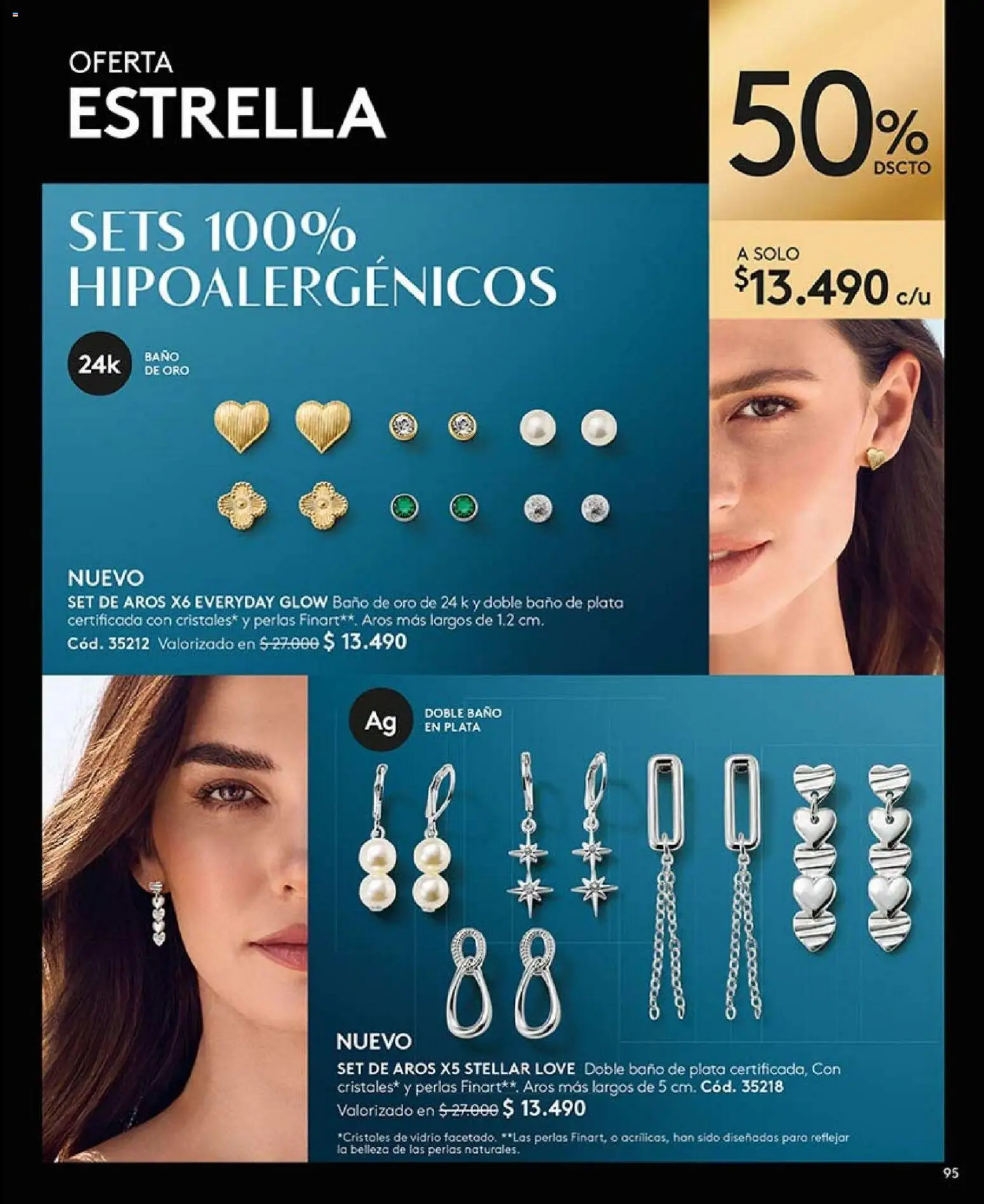 Catálogo Ésika Campaña 1 │ válido desde el 01.01.2026 | Página: 95 | Productos: Baño, Aros