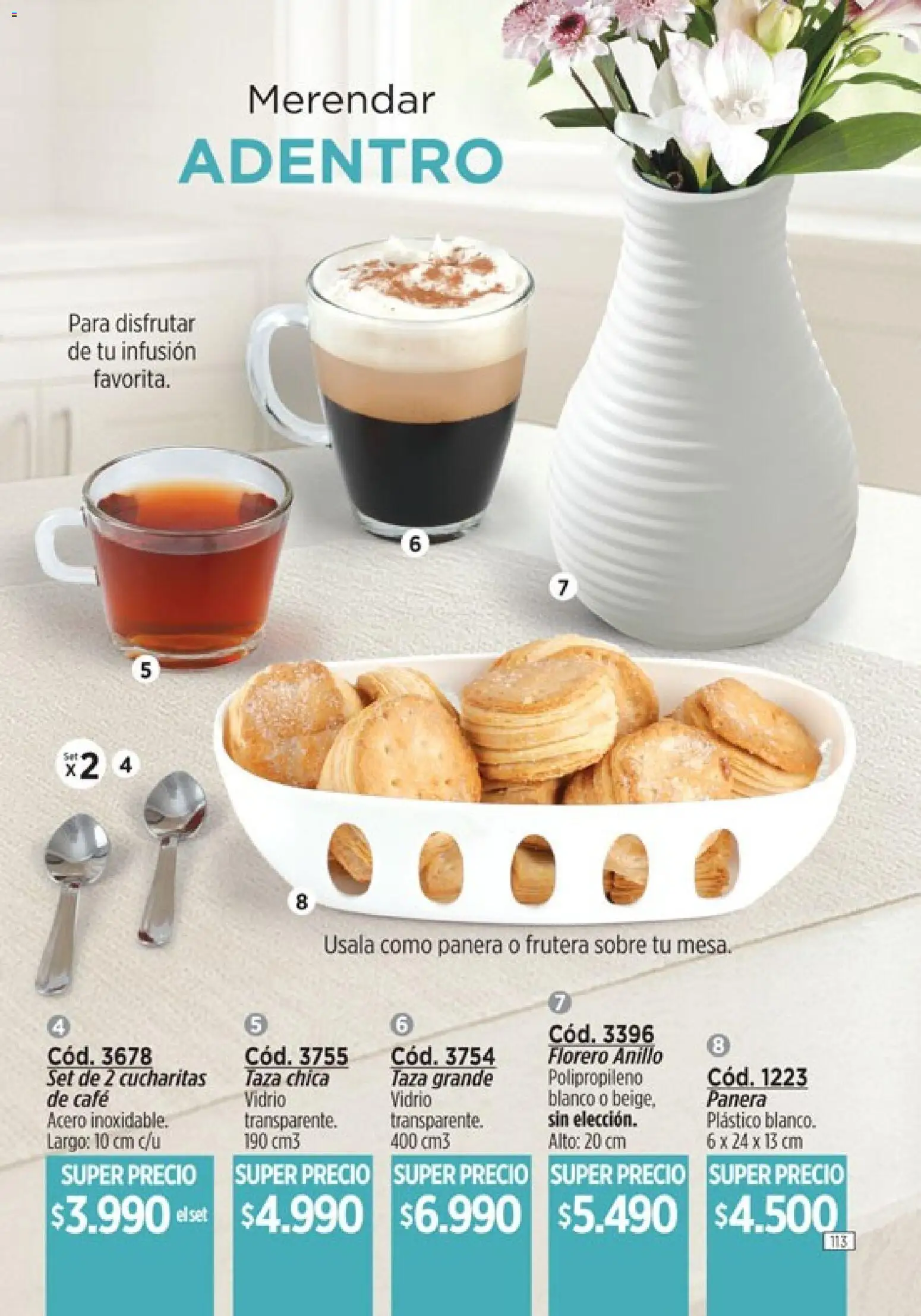 Catálogo Amodil Campaña 3 │ válido desde el 01.03.2026 | Página: 113 | Productos: Anillo, Sobre, Taza, Café