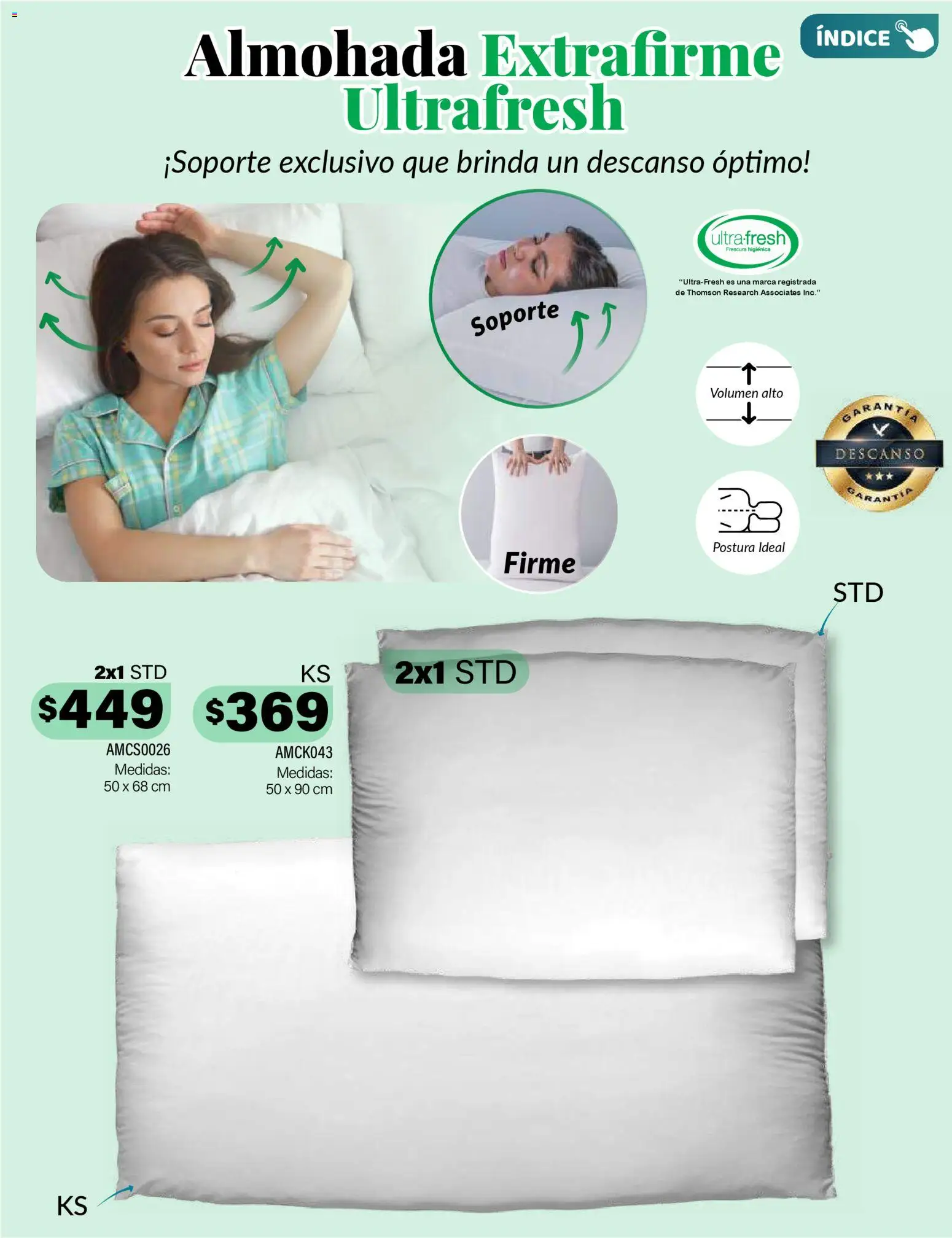 Nuevas ofertas de Colchas Concord válidas en toda la República Mexicana desde el 01.11.2025. ¡Encuentra las mejores ofertas en Colchas Concord Buen Fin! | Página: 201 | Productos: Almohada