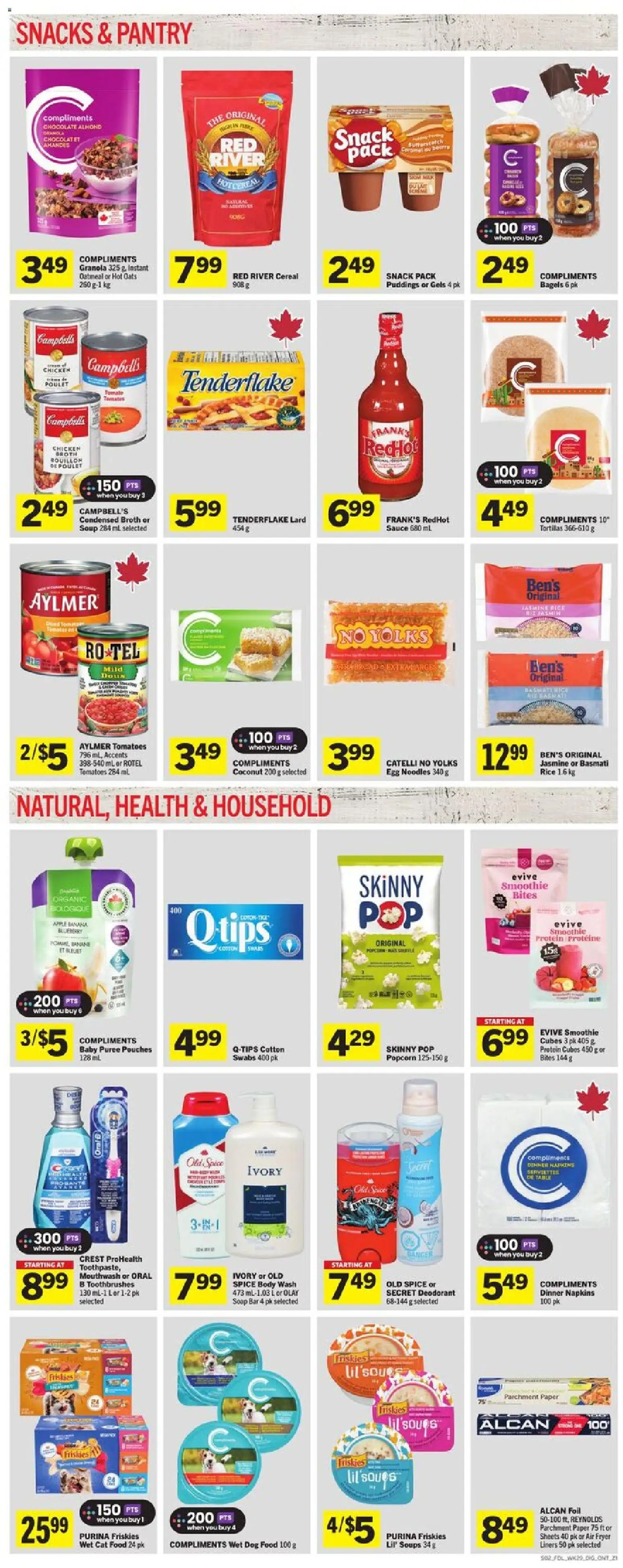 Foodland flyer valid from 13.11.2025 | Page: 8 | Products: Rice, Fryer, Body wash, Mouthwash