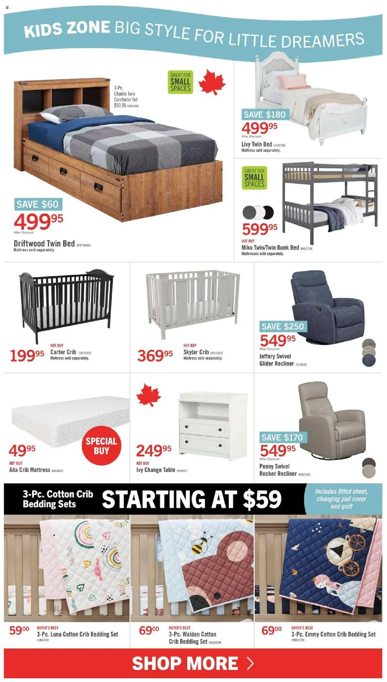The Brick flyer valid from 19.09.2025 | Page: 14 | Products: Bed, Mattress, Table