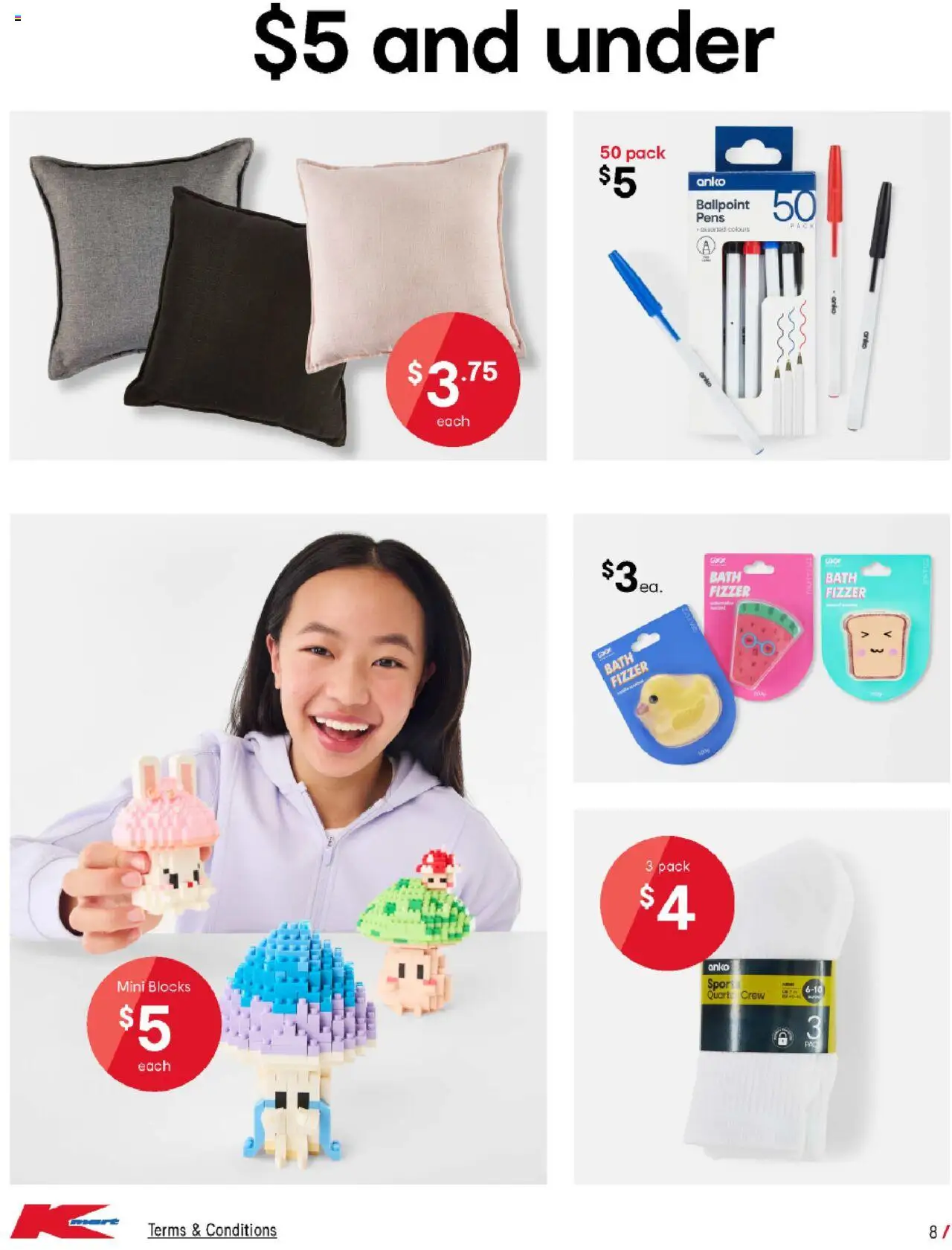 Kmart catalogue - valid from 05.06.2025 | Page: 8 | Products: Bath