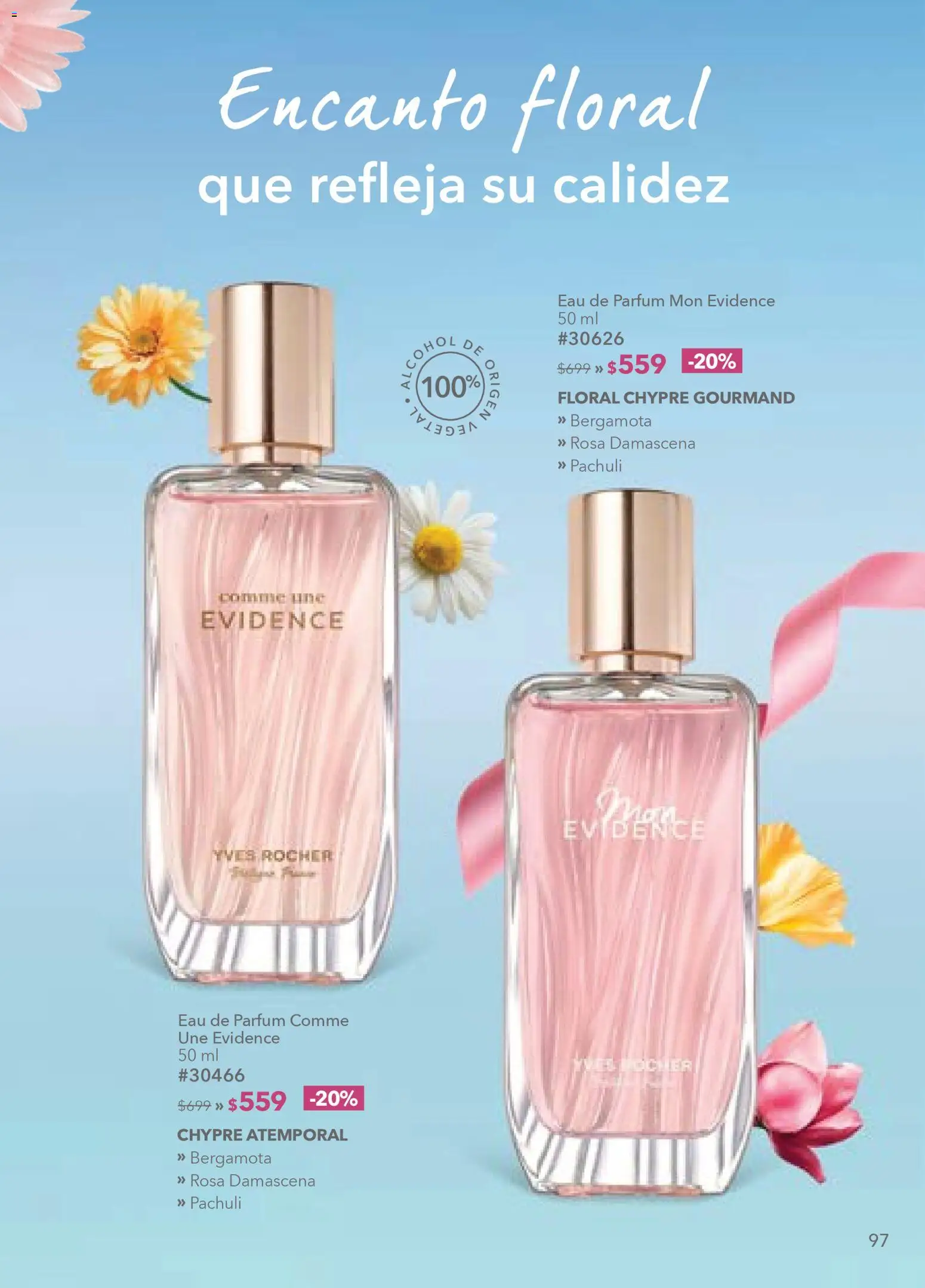 Nuevas ofertas de Yves Rocher válidas en toda la República Mexicana desde el 24.03.2026. ¡Encuentra las mejores ofertas en Yves Rocher campaña 5 2026! | Página: 99