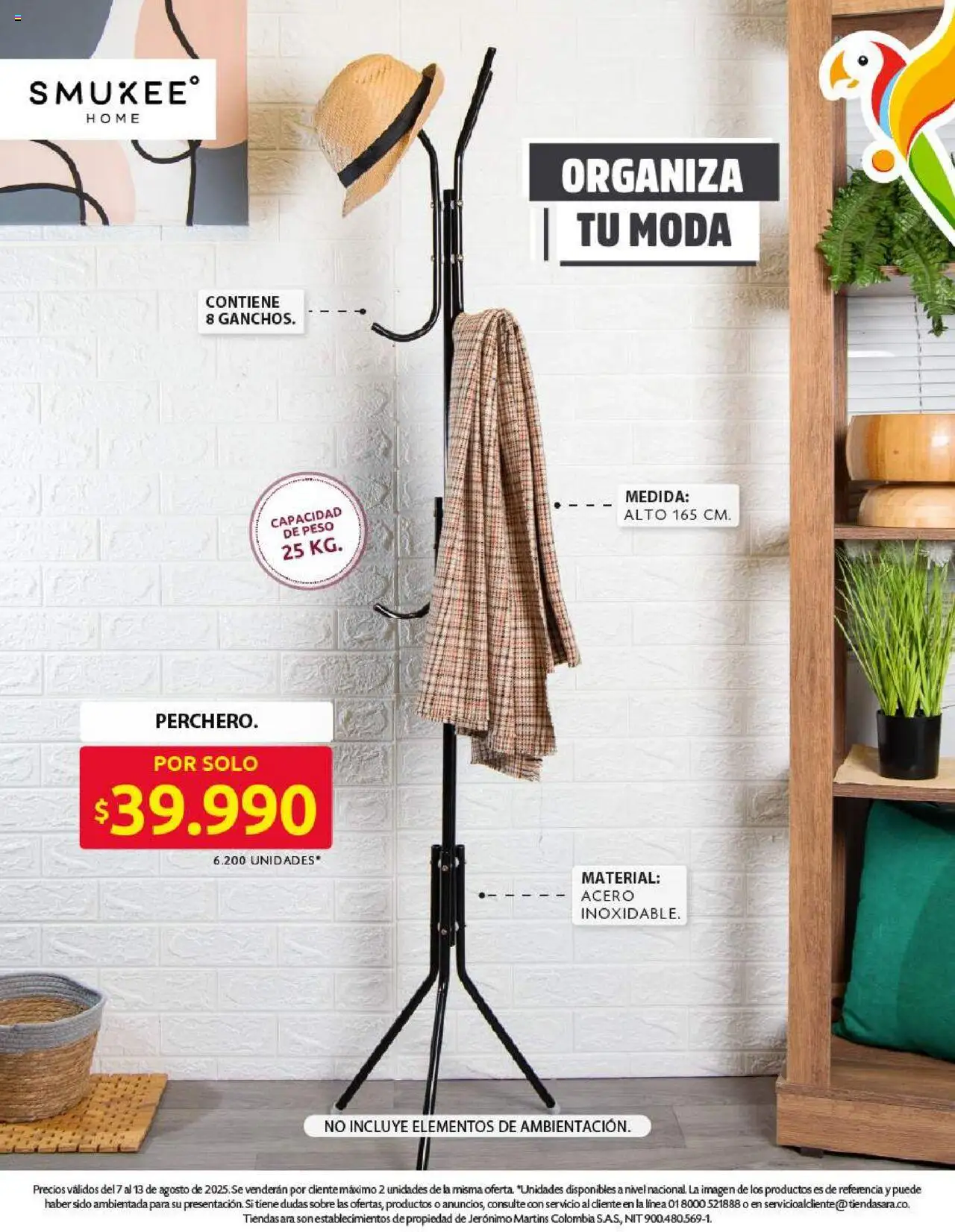Ara revista - valida desde el 07.08.2025 | Página: 16 | Productos: Peso, Sobre