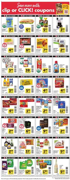 Safeway Weekly Ad - valid from 10.09.2025 | Page: 3 | Products: Romaine, Coffee, Pizza, Sugar