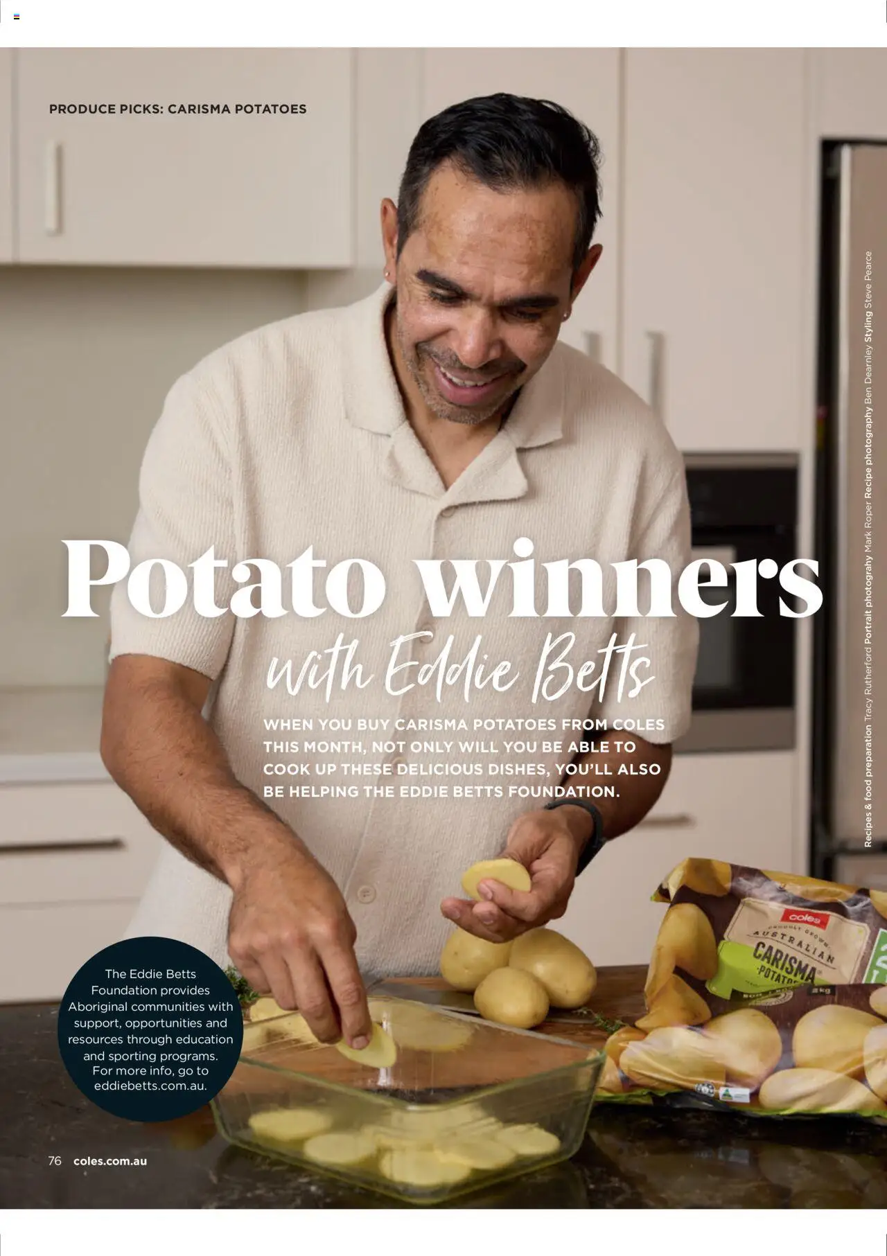 Coles catalogue - valid from 07.08.2025 | Page: 76 | Products: Potatoes, Foundation