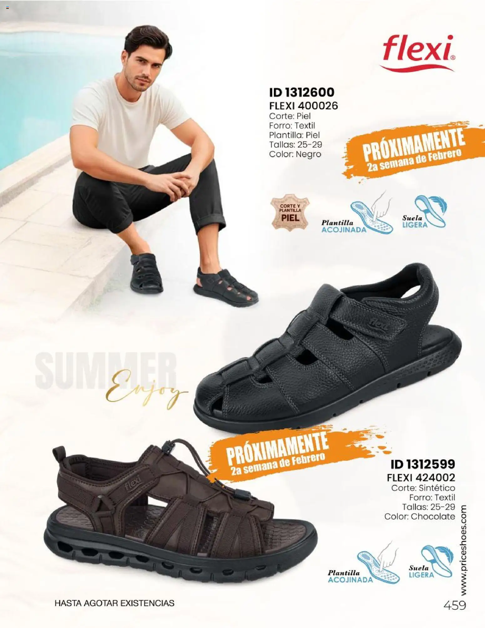 Nuevas ofertas de Price Shoes válidas en toda la República Mexicana desde el 31.01.2026. ¡Encuentra las mejores ofertas en Price Shoes Catálogo Sandalias ! | Página: 459 | Productos: Chocolate