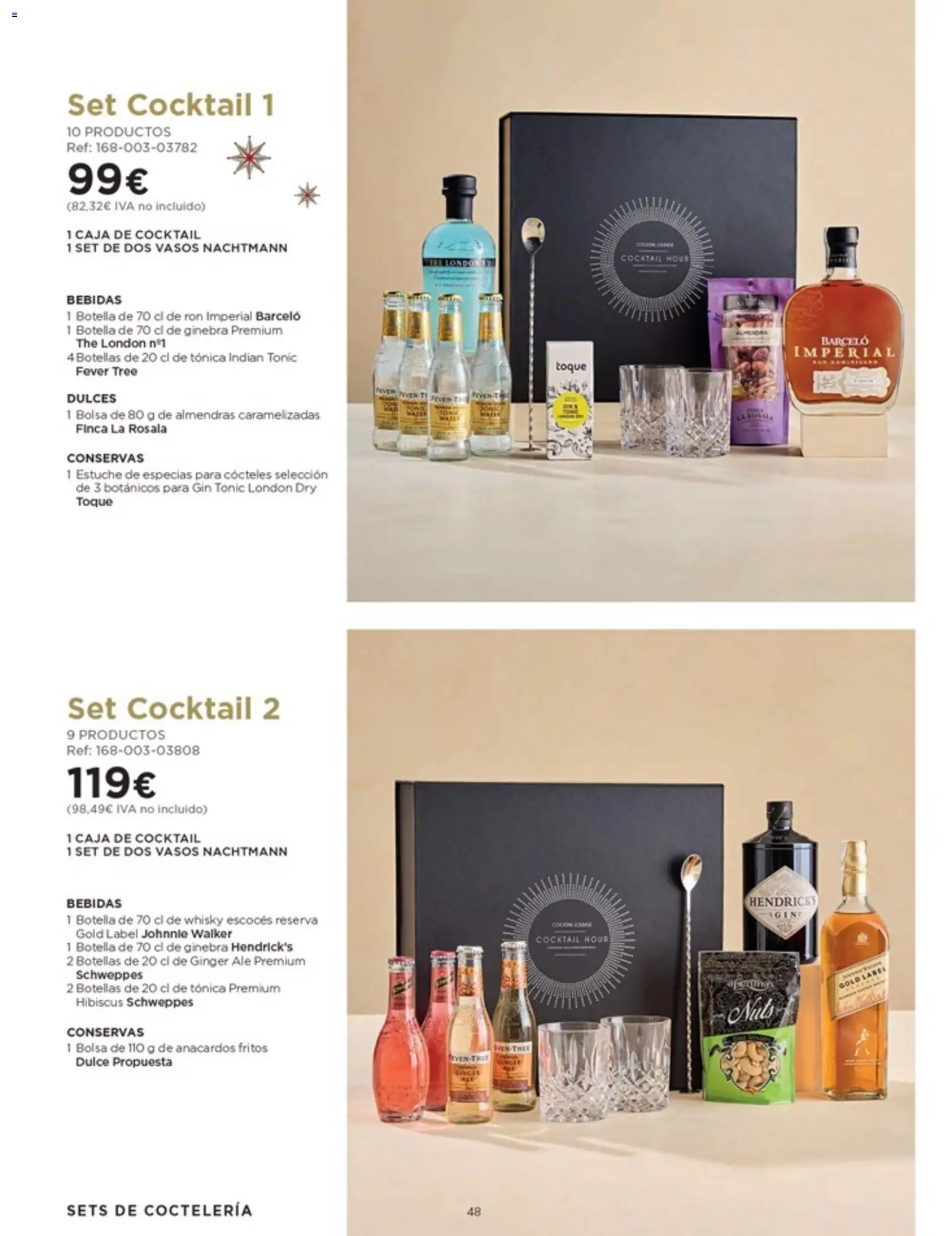 Nuevas ofertas de El Corte Inglés válidas en toda la República Mexicana desde el 03.10.2025. ¡Encuentra las mejores ofertas en El Corte Inglés catálogo Especial Cataluña! | Página: 48 | Productos: Bolsa, Dulces, Botella, Caja