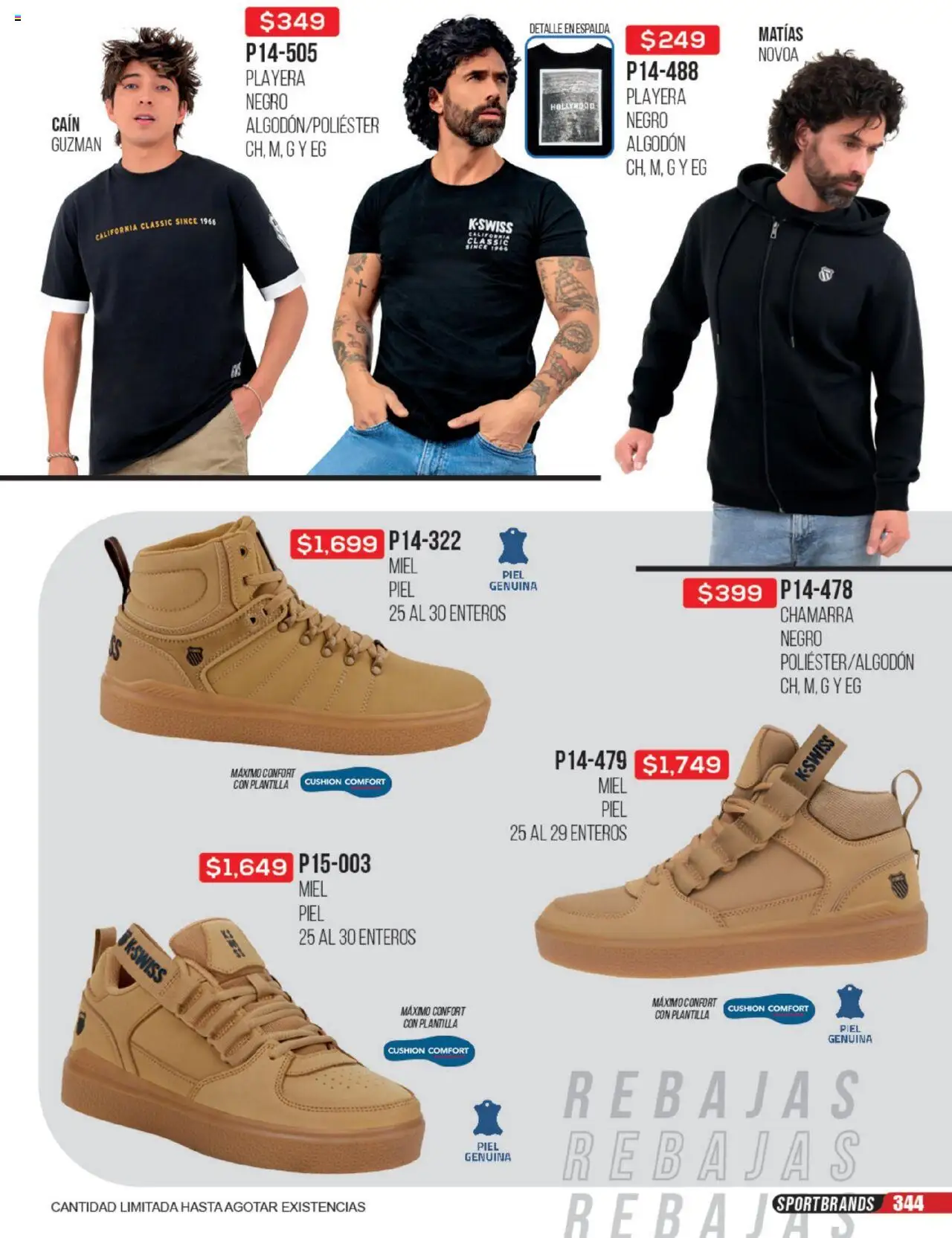 Nuevas ofertas de Cklass válidas en toda la República Mexicana desde el 23.06.2025. ¡Encuentra las mejores ofertas en Cklass catálogo Rebajas Sobre Calzado! | Página: 345 | Productos: Chamarra, Algodón, Playera