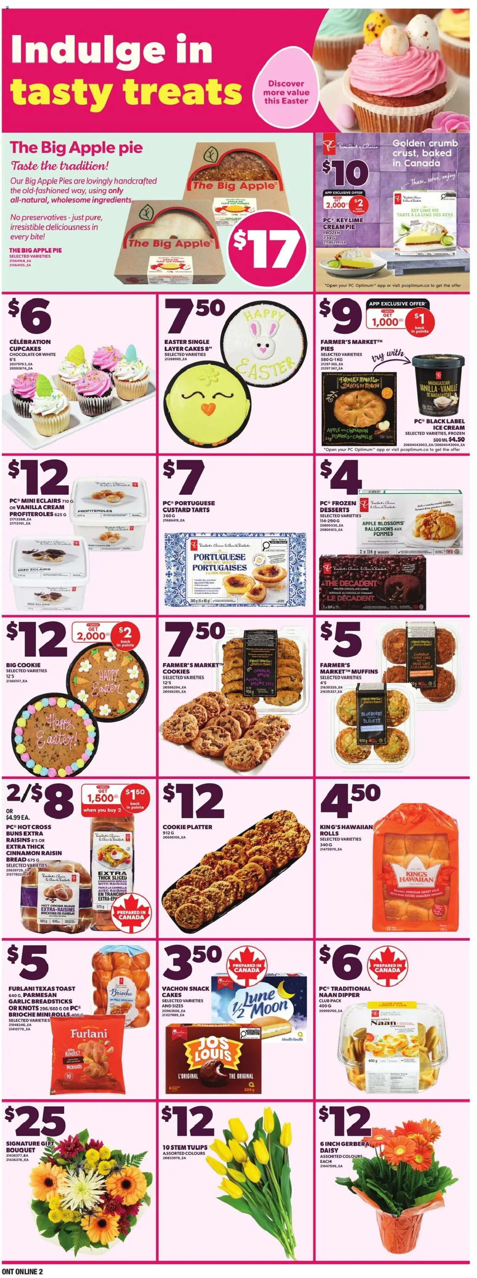 Zehrs flyer valid from 26.03.2026 | Page: 8 | Products: Cookies, Ice cream, PC, Chocolate