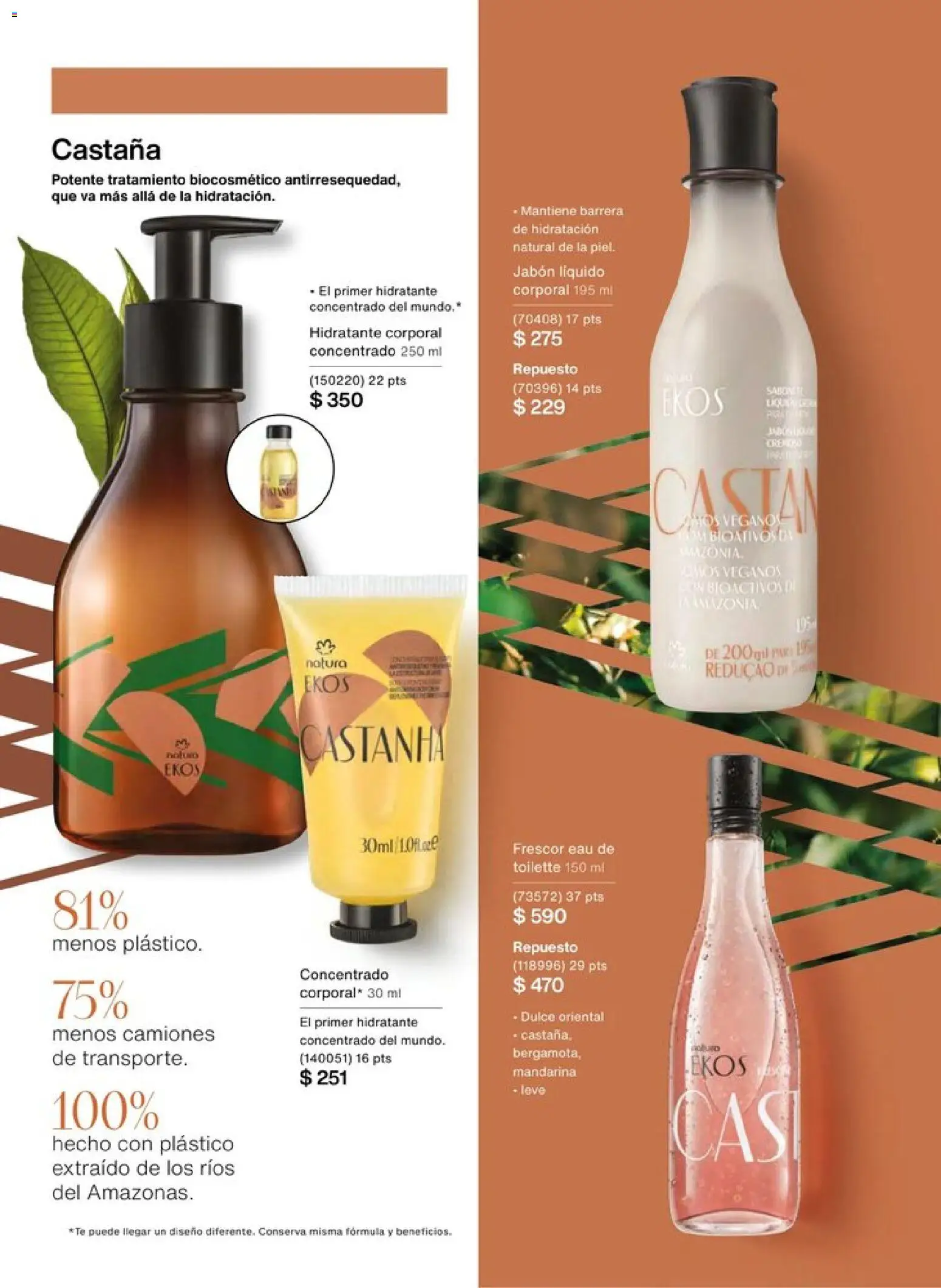 Nuevas ofertas de Natura válidas en toda la República Mexicana desde el 20.12.2025. ¡Encuentra las mejores ofertas en Natura campaña 1 2026! | Página: 111 | Productos: Jabón líquido, Eau de toilette, Jabón