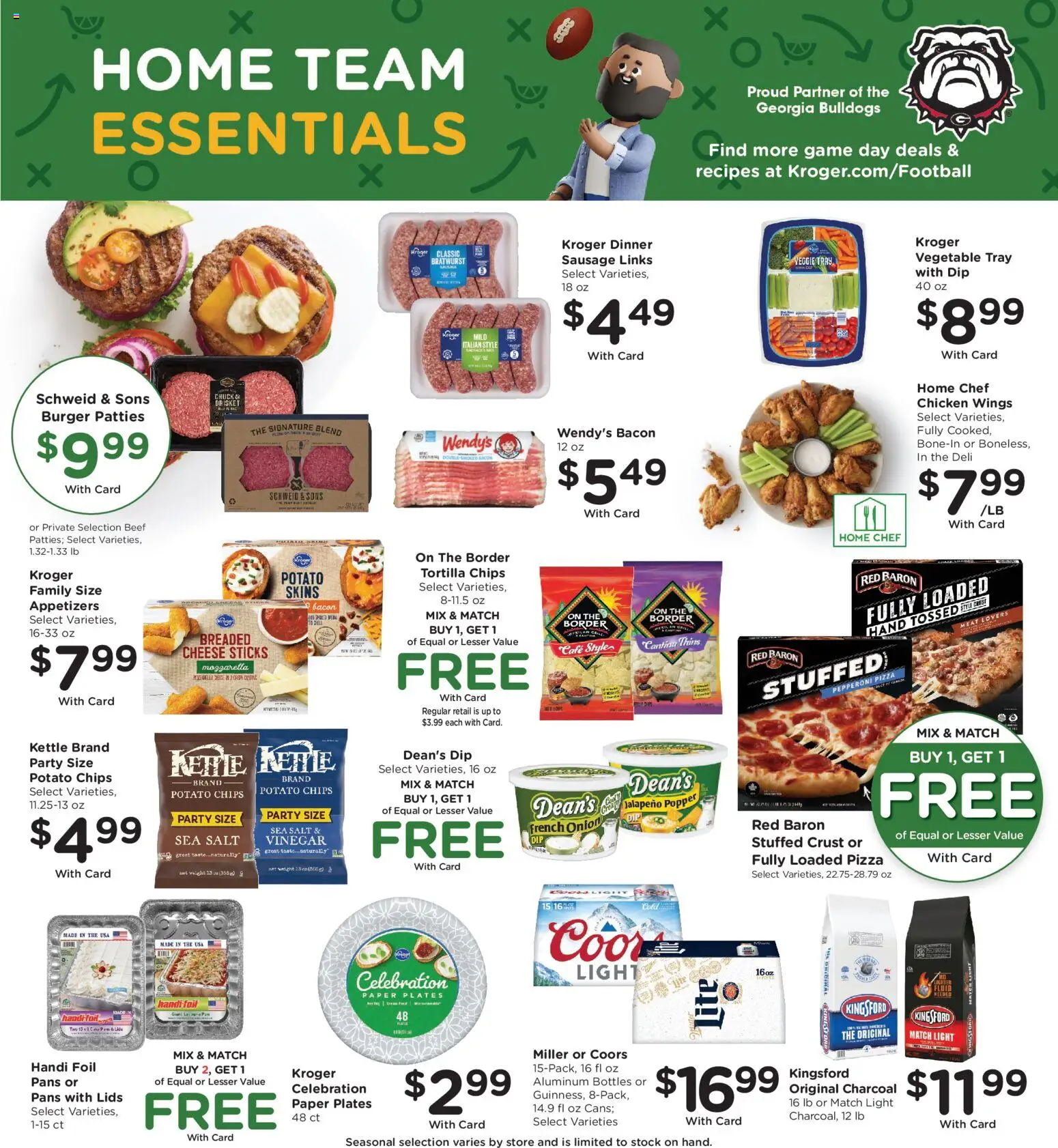 Kroger Weekly Ad - valid from 26.12.2025 | Page: 6 | Products: Cheese, Sausage, Game, Onion