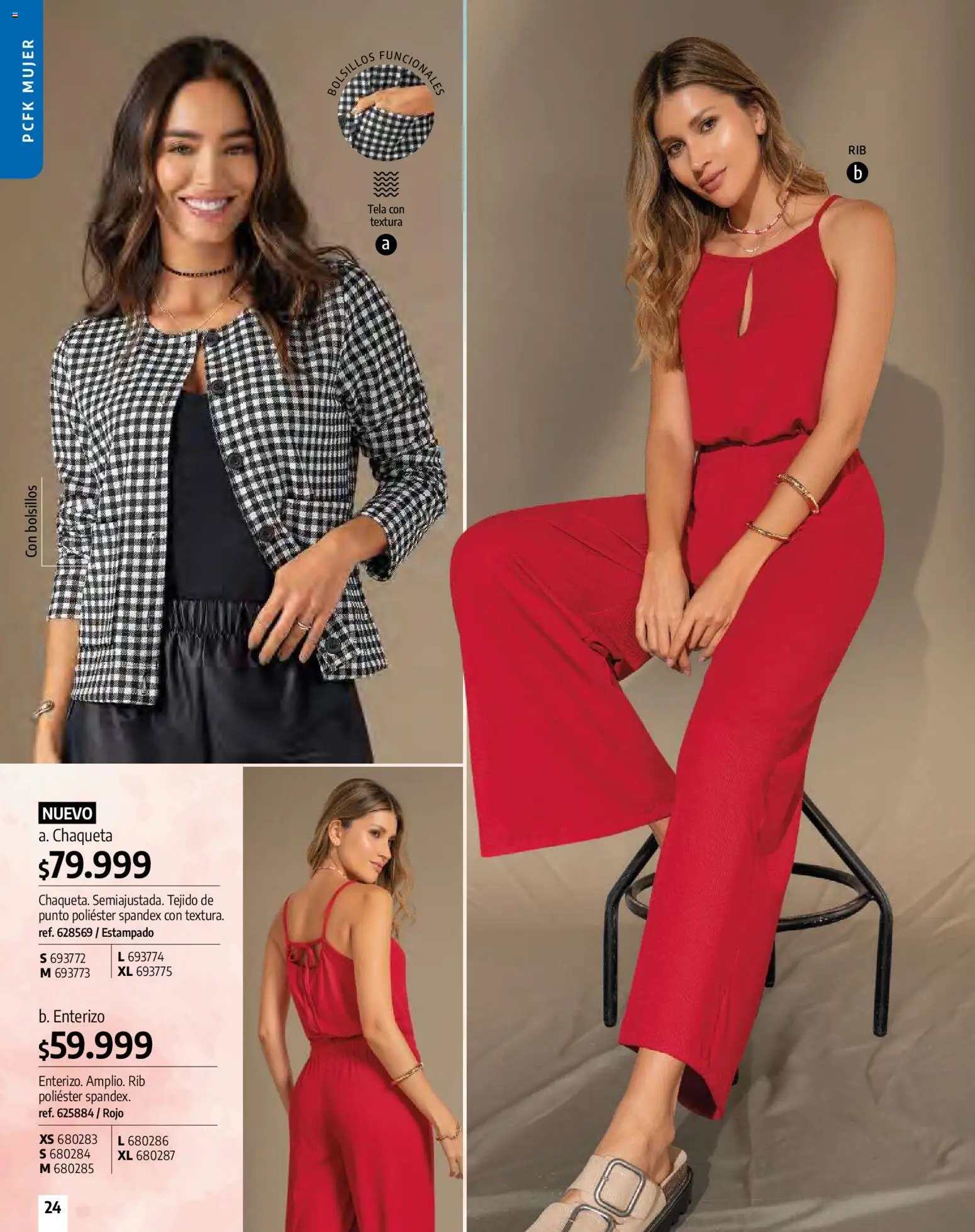 Pacifika revista - valida desde el 01.01.2026 | Página: 24 | Productos: Chaqueta, Enterizo