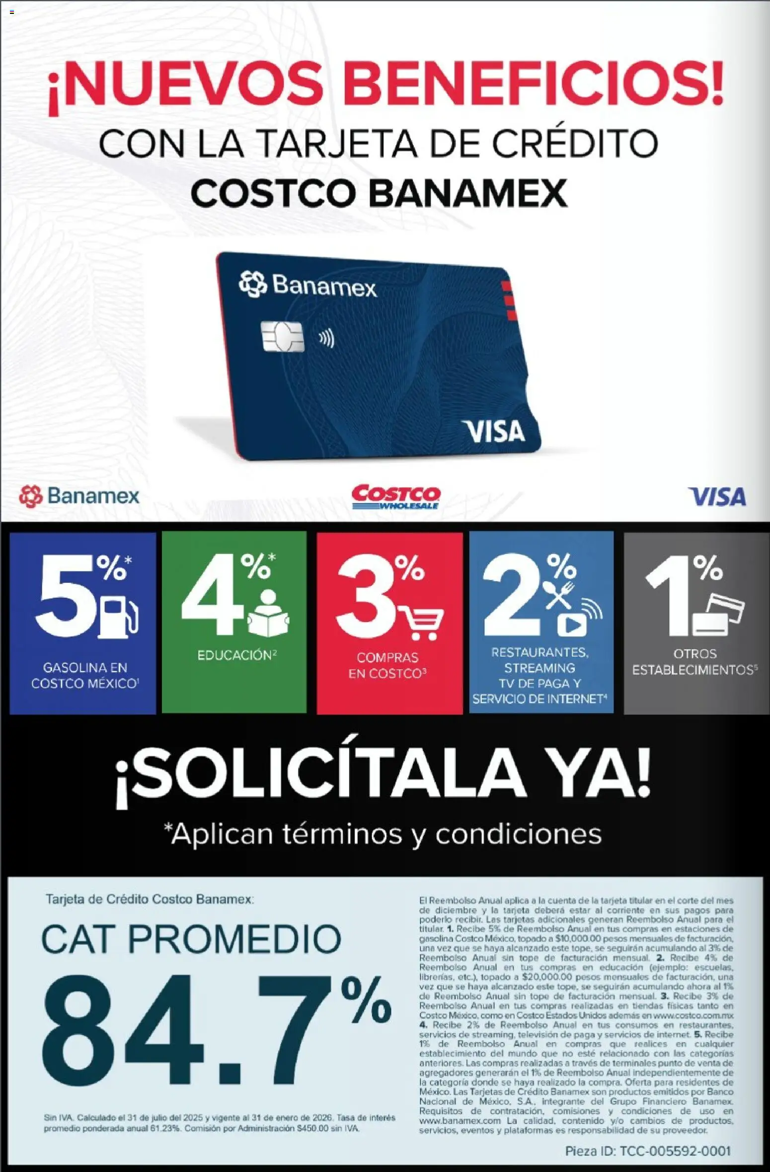Nuevas ofertas de Costco válidas en toda la República Mexicana desde el 01.12.2025. ¡Encuentra las mejores ofertas en Costco Revista Diciembre! | Página: 16 | Productos: Banco, Televisión