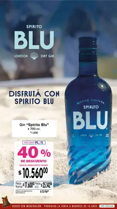 Vista previa La Anonima Bebidas Fiestas válido desde el 11.12.2025 | Página: 12 | Productos: Gin