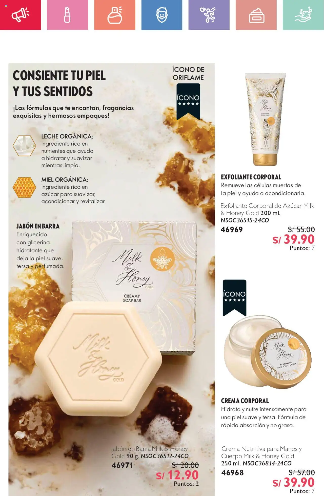 Catálogo Oriflame válido desde 23.08.2025 | Página: 110 | Productos: Jabón, Leche, Té, Crema