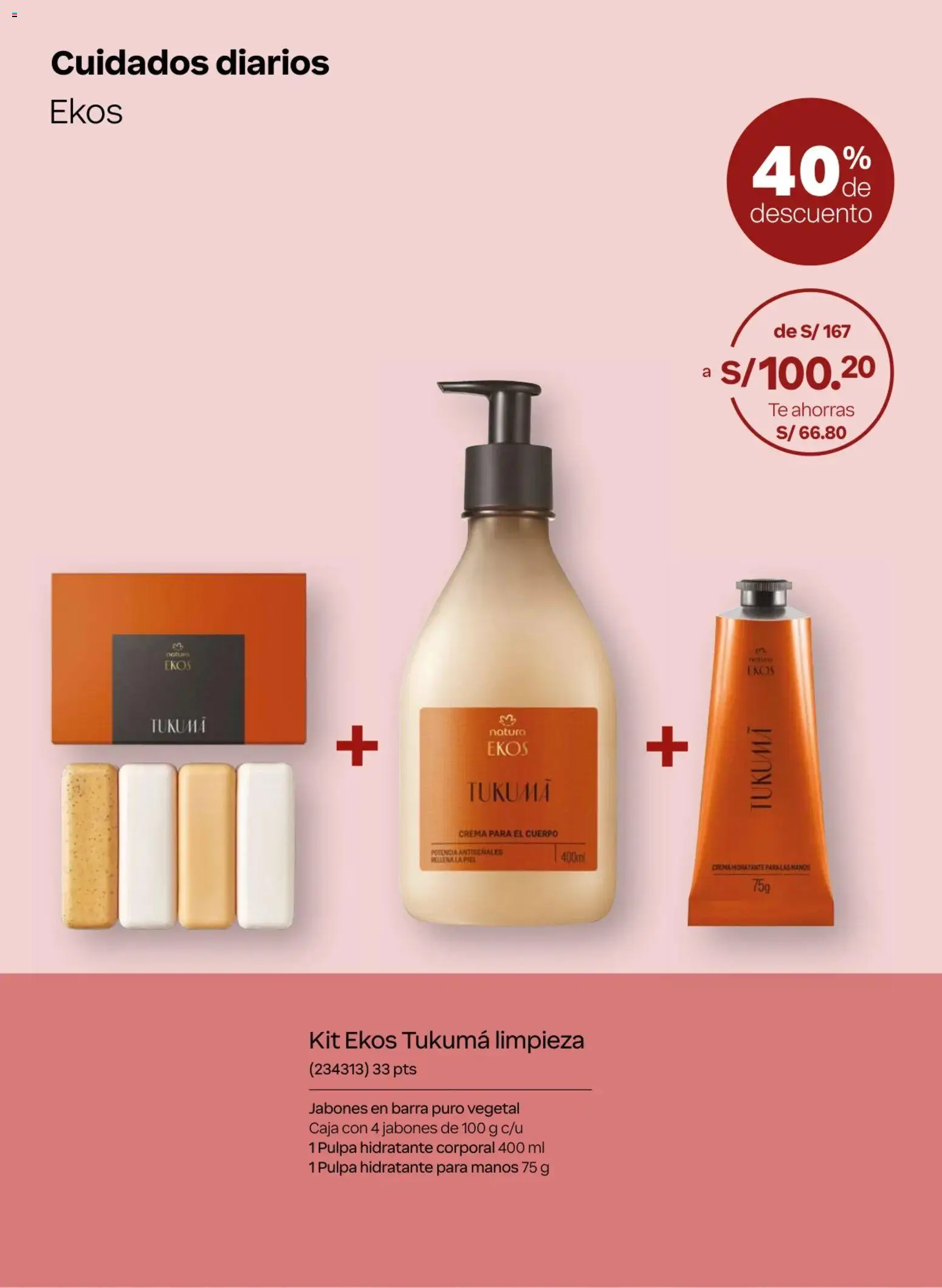 Catálogo Natura válido desde 18.02.2026 | Página: 30 | Productos: Crema para el cuerpo, Caja, Té, Crema