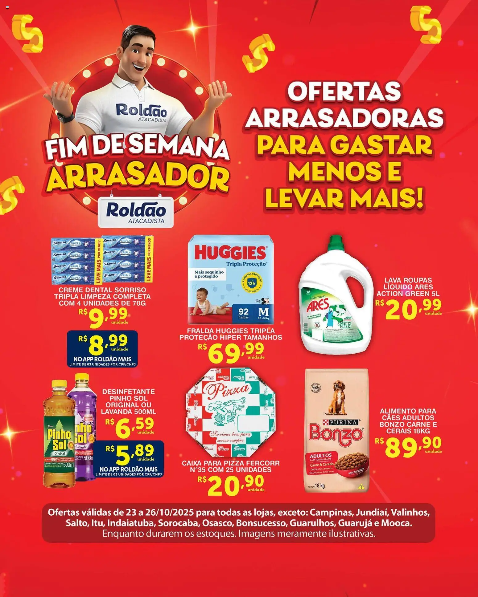 Roldão Folheto - válido de 23.10.2025 | Página: 4 | Produtos: Carne, Cereais, Creme, Fraldas