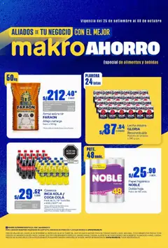 Vista previa de folleto Makro - Catálogo Makroahorro VIG#20 de la Makro válido desde 25.09.2025