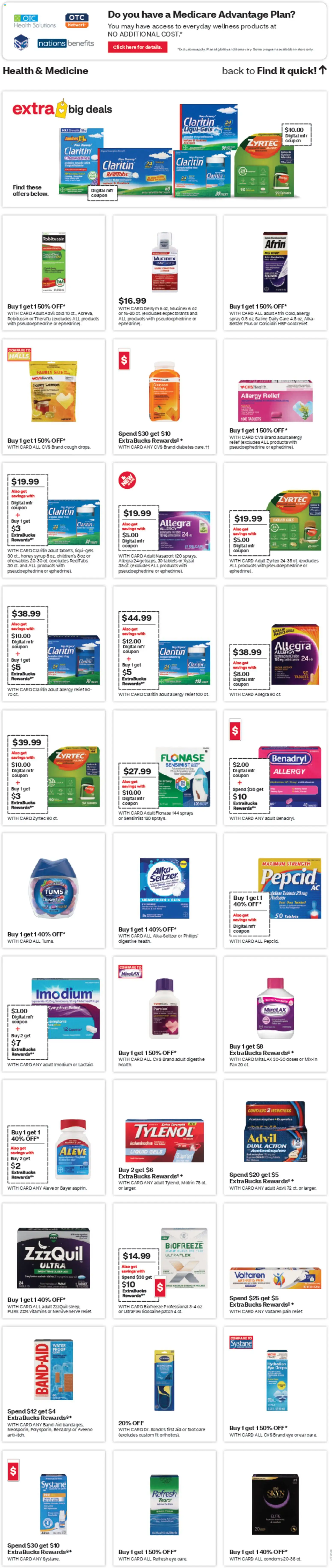 CVS Pharmacy Weekly Ad - CT - valid from 12.04.2026 | Page: 6 | Products: Table, Water, Lemon