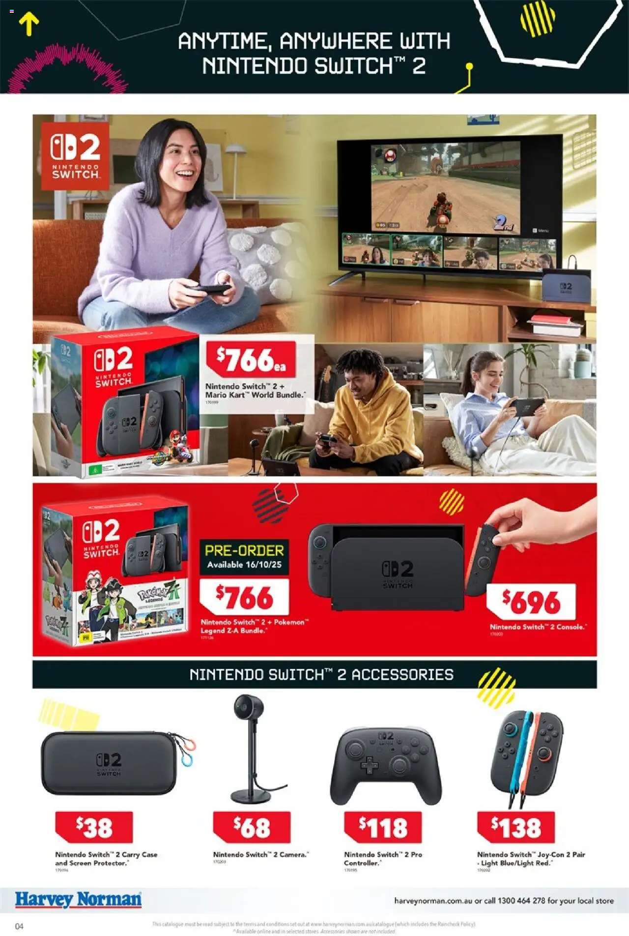 Harvey Norman catalogue - valid from 12.09.2025 | Page: 4 | Products: Accessories, Controller, Case, Screen