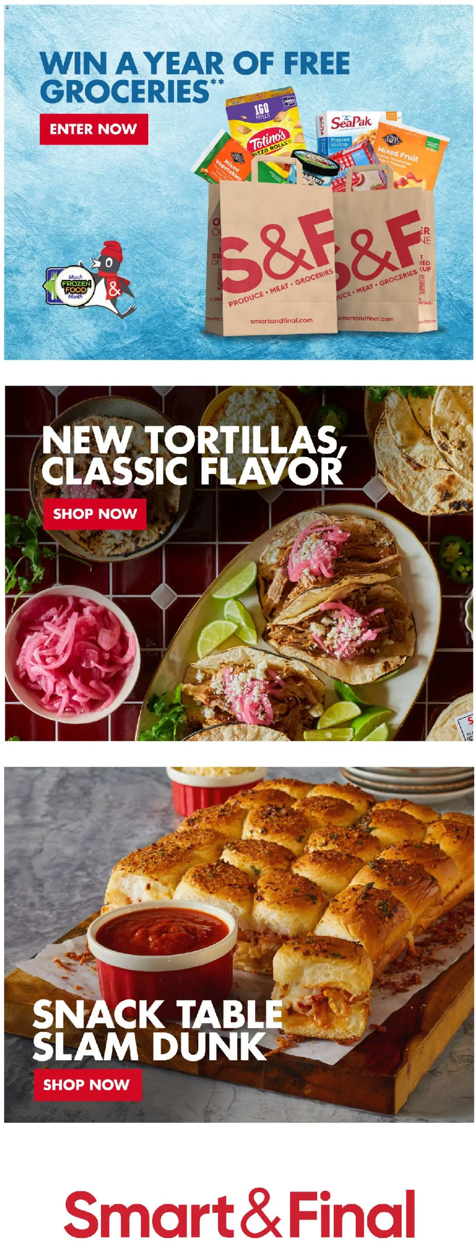 Smart & Final Weekly Ad - valid from 27.03.2026 | Page: 2 | Products: Table, Pizza, Pineapple, Vegetables