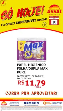 Assaí Atacadista ofertas - DF - Pré-Visualização do folheto da loja Assaí Atacadista, válido de 10.03.2026