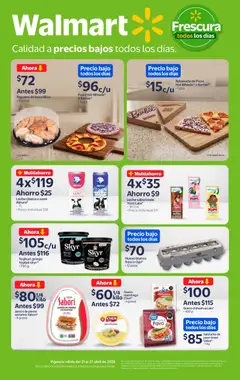 Vista previa de Walmart folleto Calidad y precios bajos, nuevo folleto de la tienda, válido en México a partir del 21.04.2026 | Página: 4