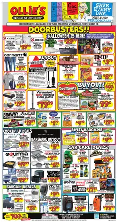 Preview of Ollie's weekly ads valid from 10.09.2025