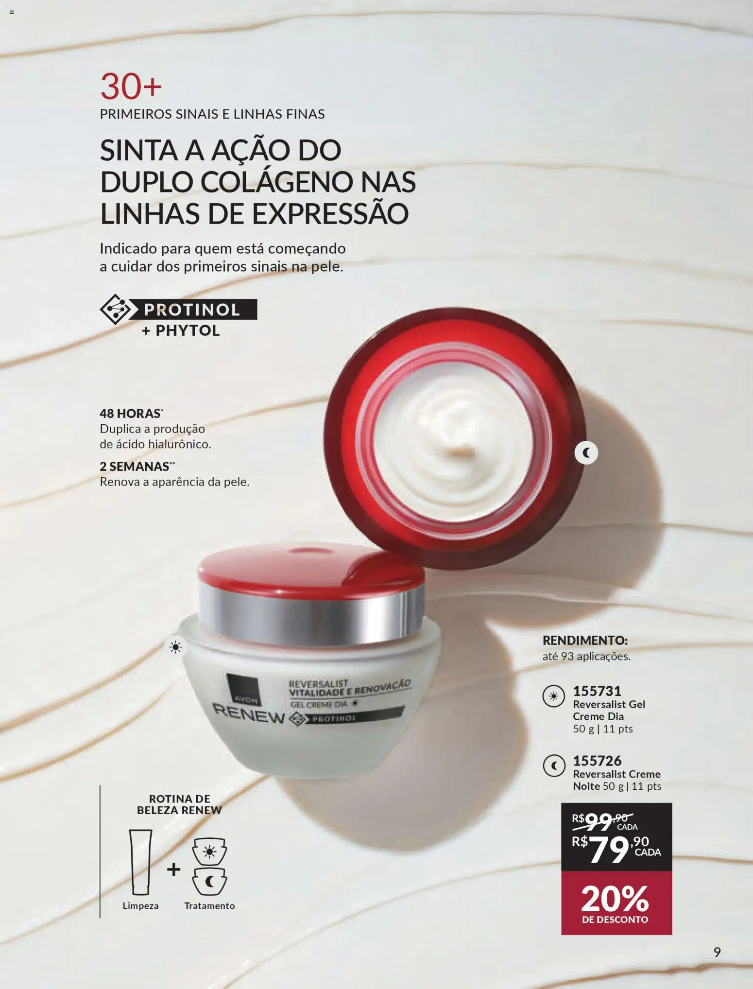 Avon Folheto - válido de 06.01.2026 | Página: 9 | Produtos: Colágeno, Creme