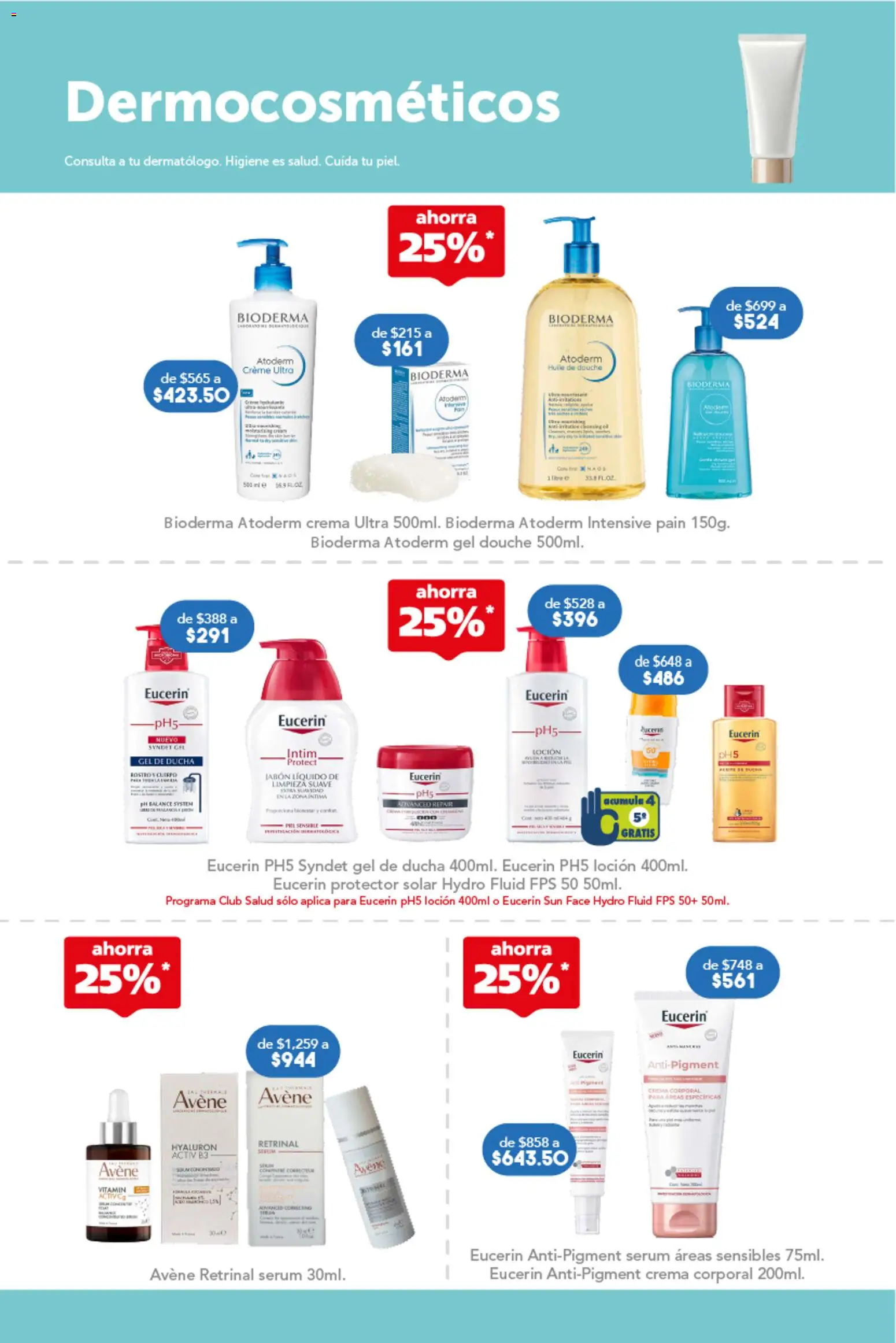 Nuevas ofertas de Farmacia San Pablo válidas en toda la República Mexicana desde el 26.10.2025. ¡Encuentra las mejores ofertas en Farmacia San Pablo catálogo! | Página: 12 | Productos: Jabón líquido, Loción, Crema corporal, Gel de ducha