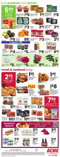 Preview of Acme weekly ads valid from 03.04.2026 | Page: 4 | Products: Mushrooms, Eggs, Carrot, Bag