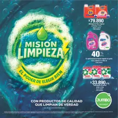 Jumbo - Catalogo mision Limpieza  -  Vista previa de la revista de la tienda Jumbo valido desde el 14.08.2025