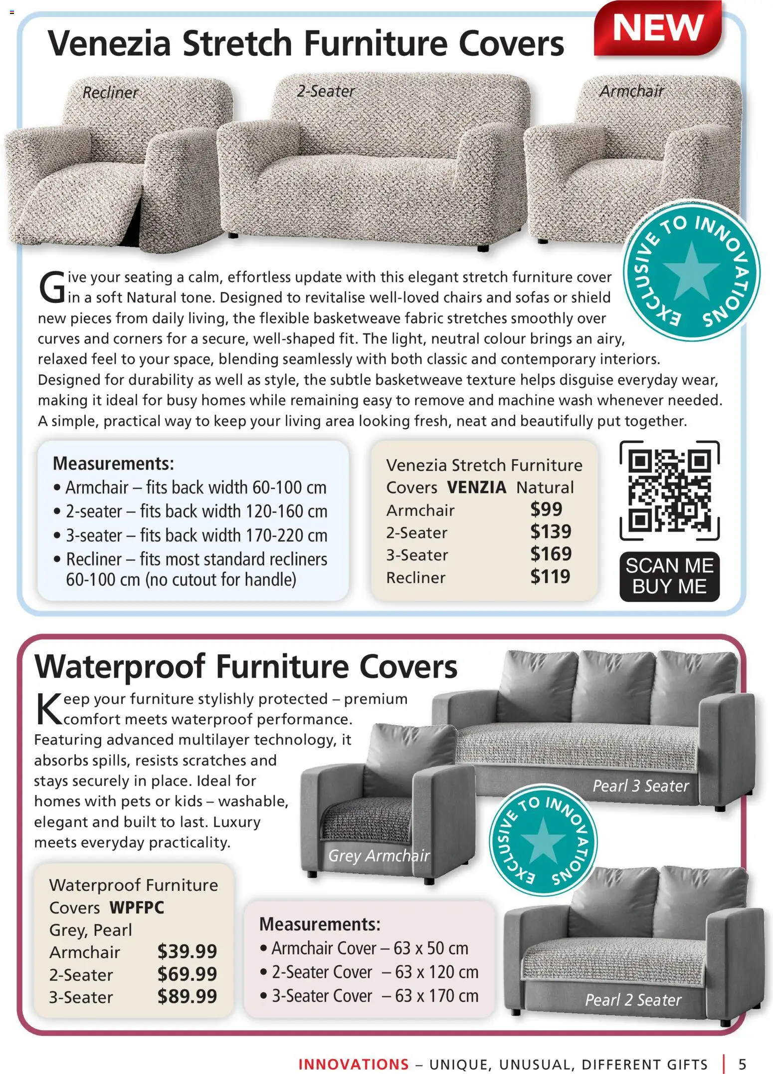 Innovations catalogue - valid from 25.02.2026 | Page: 5 | Products: Armchair, Recliner