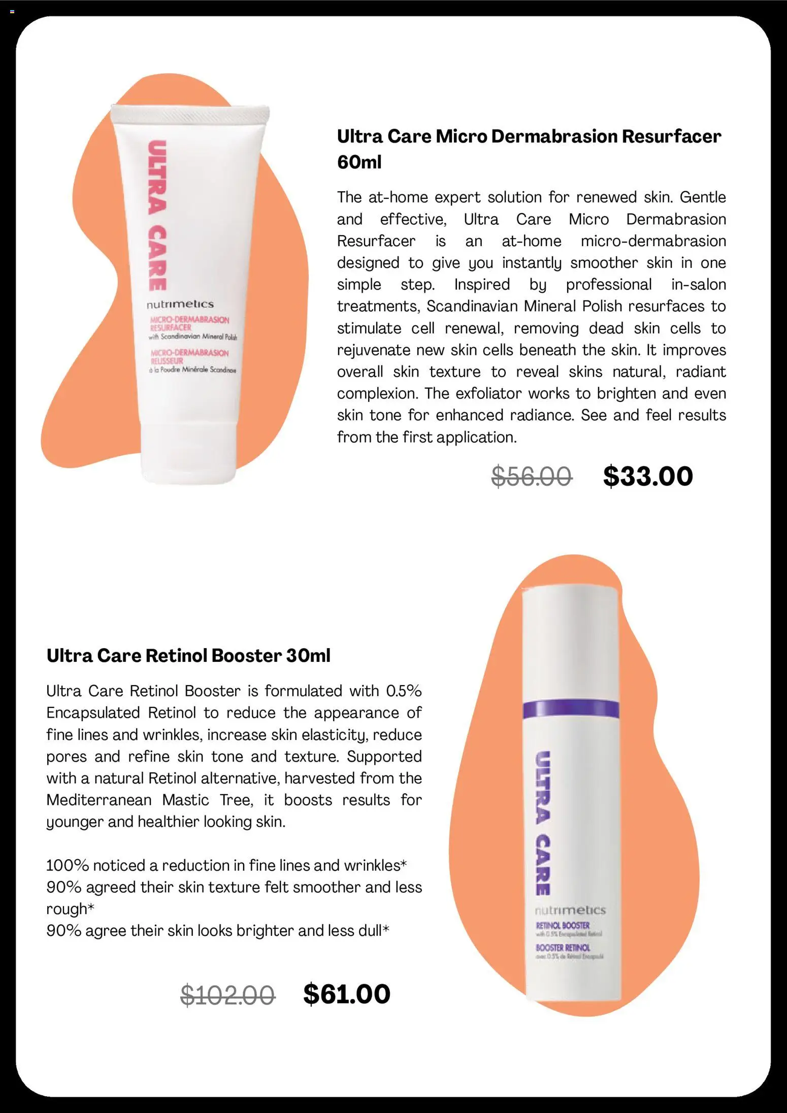 Nutrimetics catalogue - valid from 18.11.2025 | Page: 3 | Products: Polish, Retinol, Exfoliator