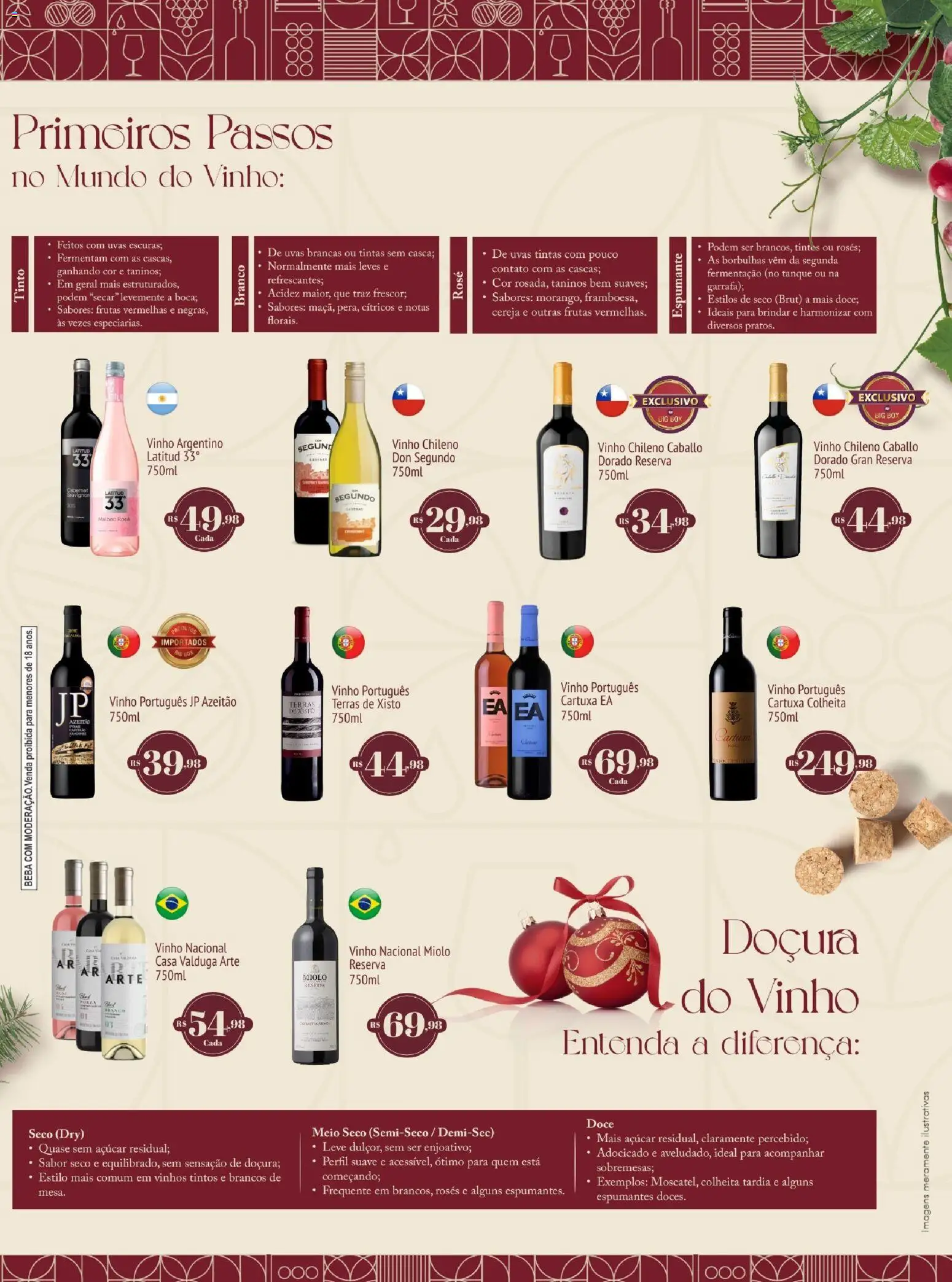 Big Box Folheto - válido de 10.12.2025 | Página: 3 | Produtos: Cereja, Espumante, Vinho, Uvas