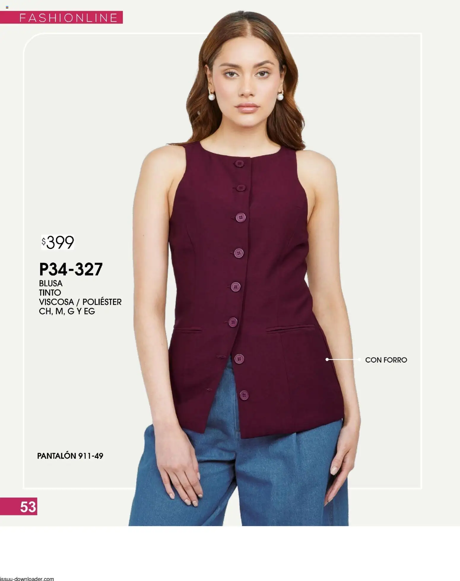 Nuevas ofertas de Cklass válidas en toda la República Mexicana desde el 06.02.2026. ¡Encuentra las mejores ofertas en Cklass catálogo Especial Fashionline! | Página: 54 | Productos: Blusa