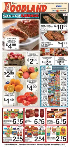 Preview of Foodland weekly ads valid from 02.12.2025