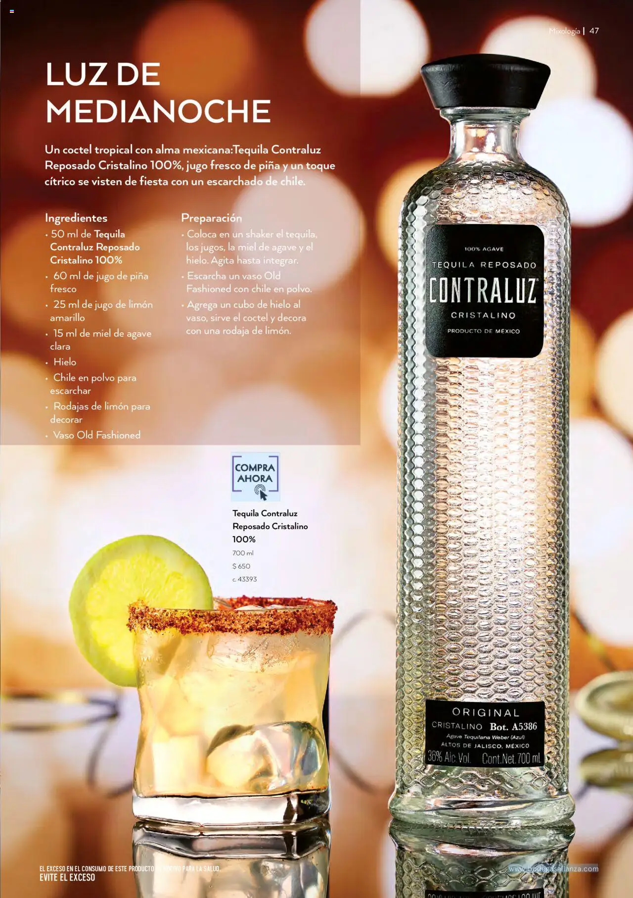 Nuevas ofertas de Bodegas Alianza válidas en toda la República Mexicana desde el 01.10.2025. ¡Encuentra las mejores ofertas en Bodegas Alianza - Catálogo Cava Morada! | Página: 49 | Productos: Limón, Jugo, Tequila, Polvo