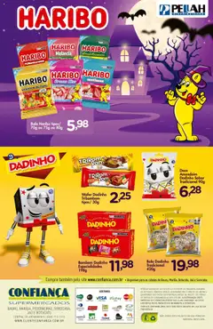 Confiança - Ofertas Halloween - Pré-Visualização do folheto da loja Confiança, válido de 16.10.2025 | Página: 2 | Produtos: Melancia, Amendoim, Leite, Chocolate
