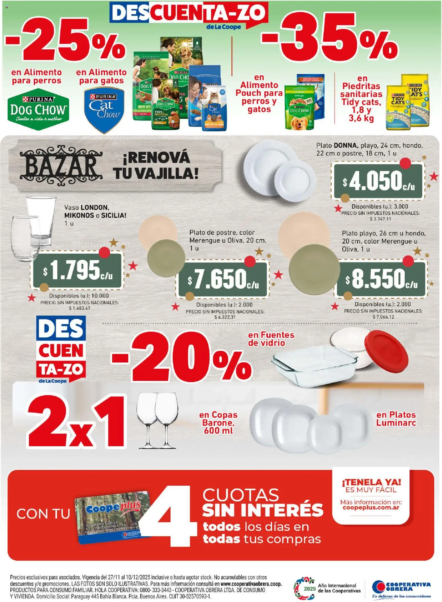 Cooperativa Obrera - Ahorrón │ válido desde el 27.11.2025 | Página: 8 | Productos: Pollo