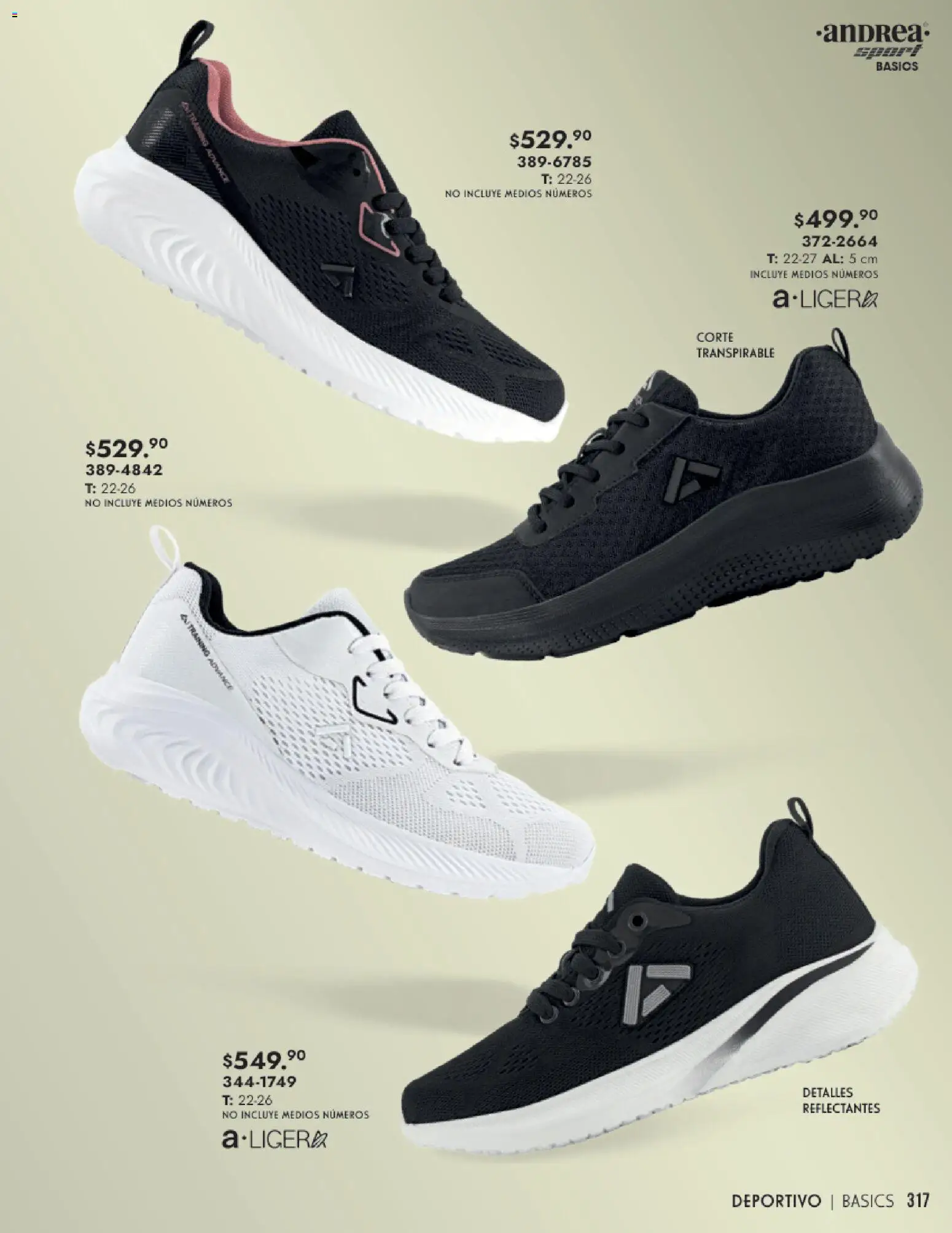 Nuevas ofertas de Andrea válidas en toda la República Mexicana desde el 25.01.2026. ¡Encuentra las mejores ofertas en Andrea catálogo Calzado Dama! | Página: 317